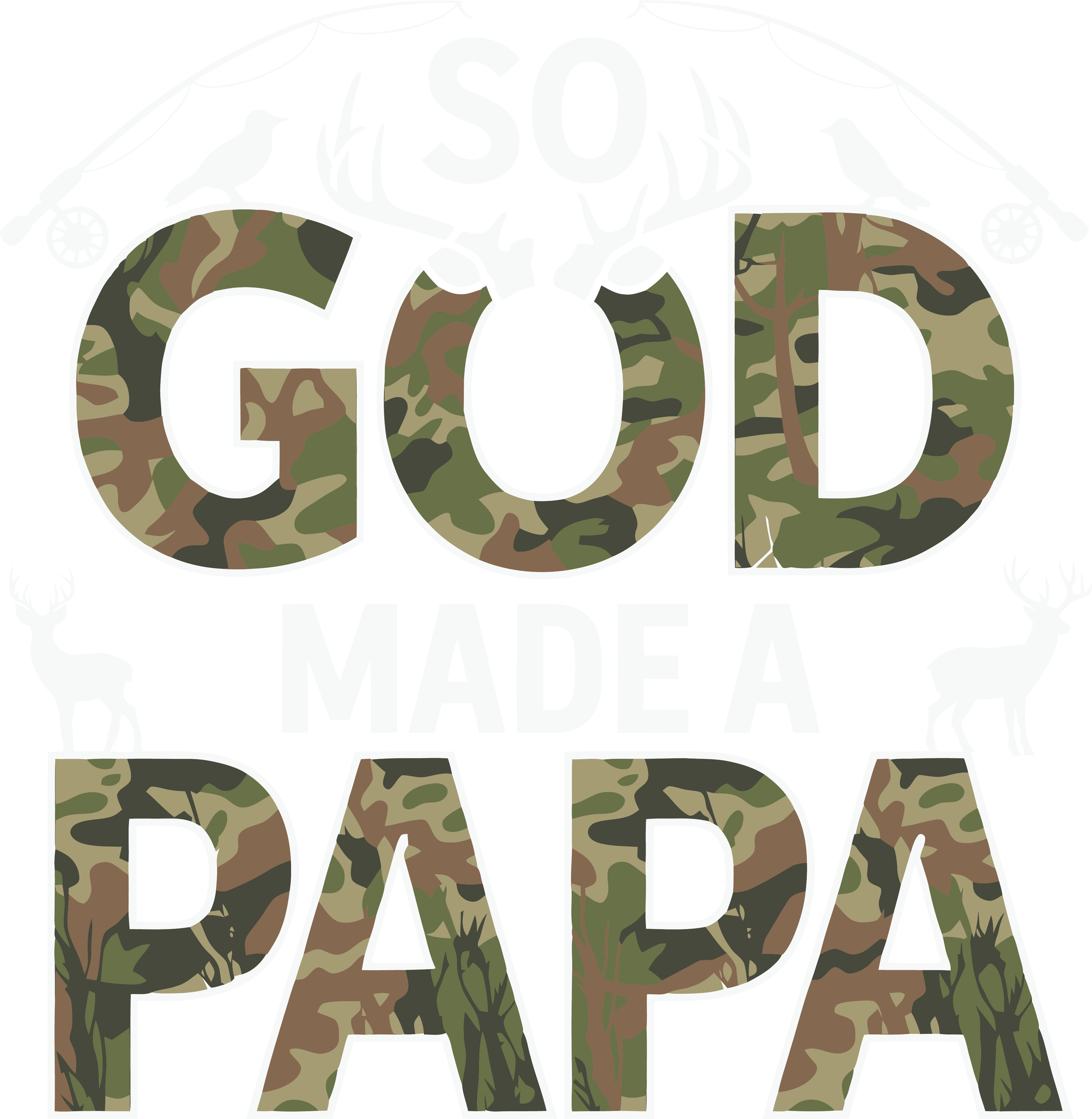 Hunting Dad Life DTF Transfer