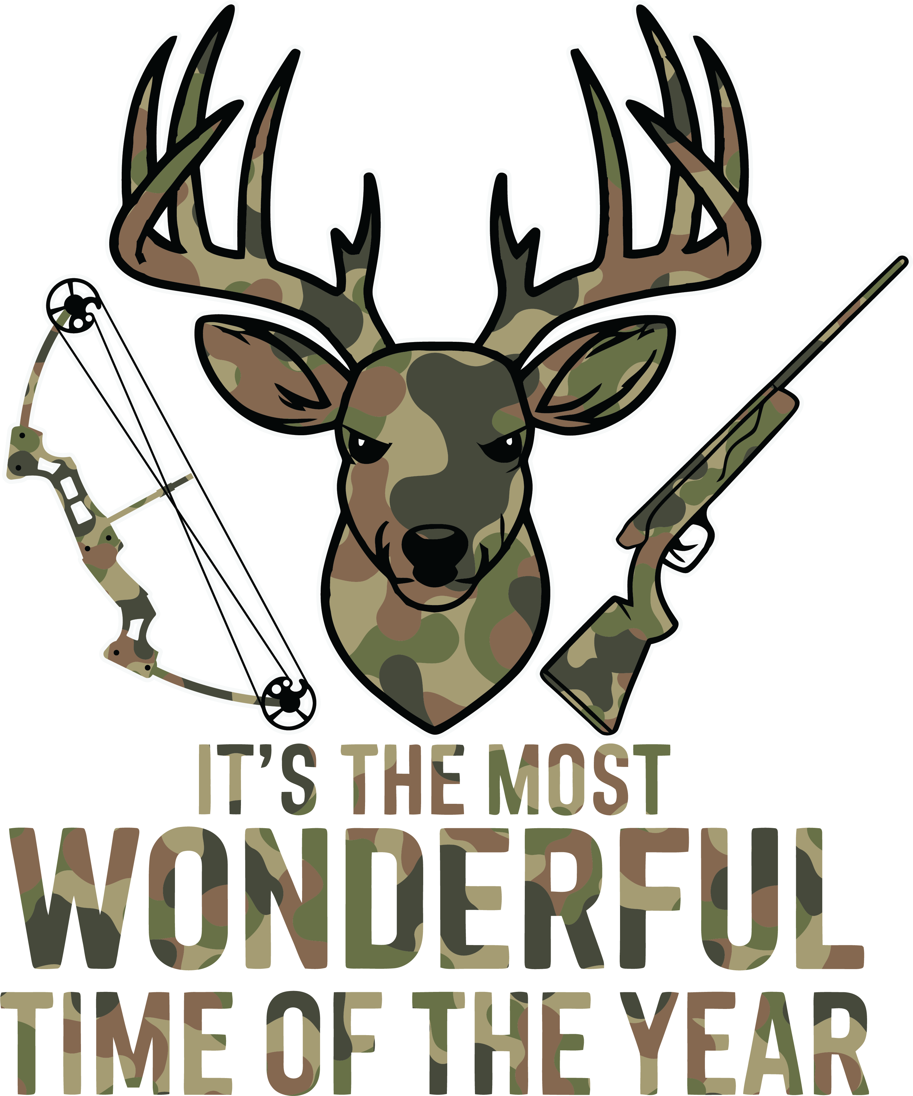 Deer Hunting Season DTF Transfer