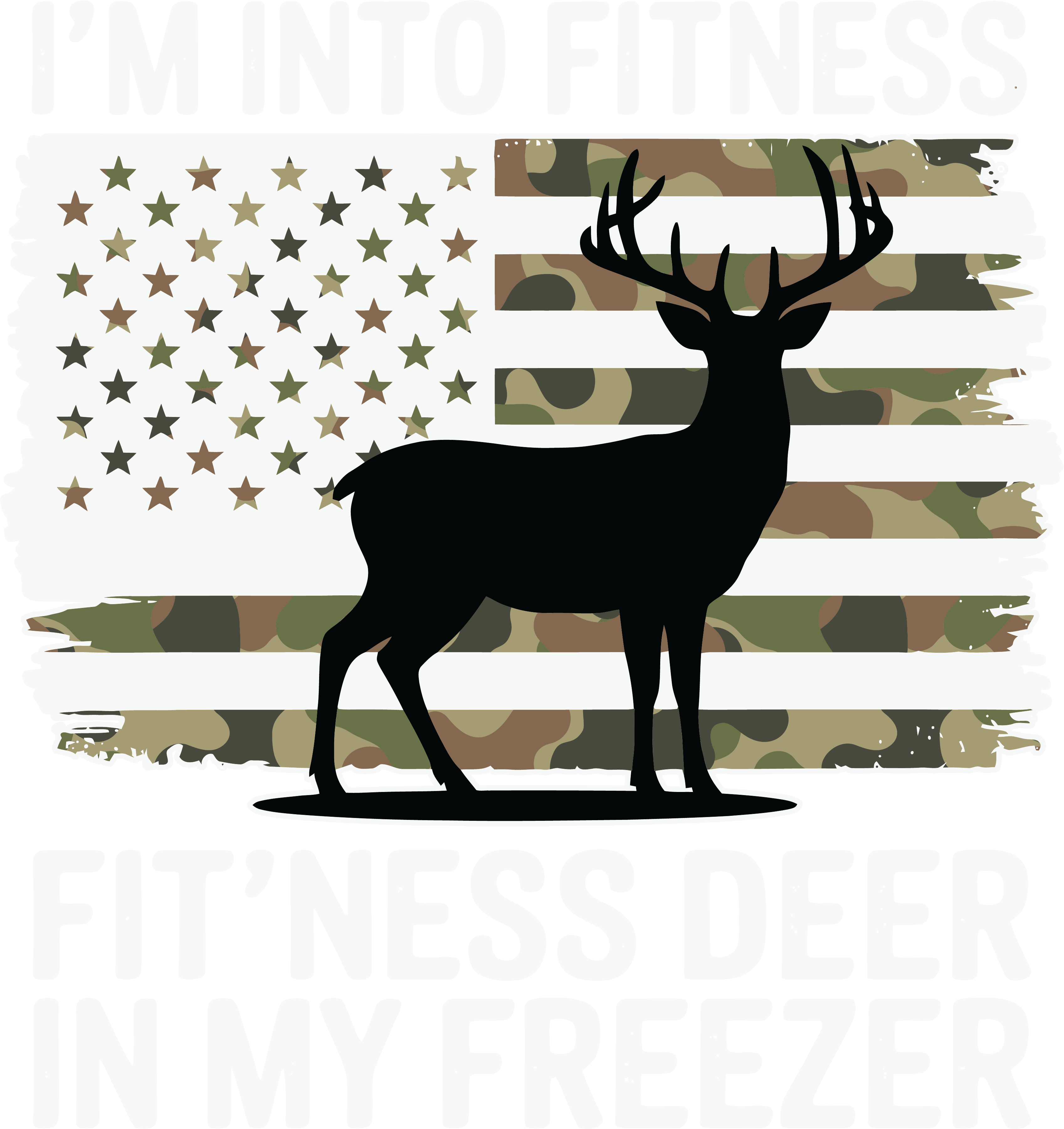Fitness Deer Hunter DTF Transfer
