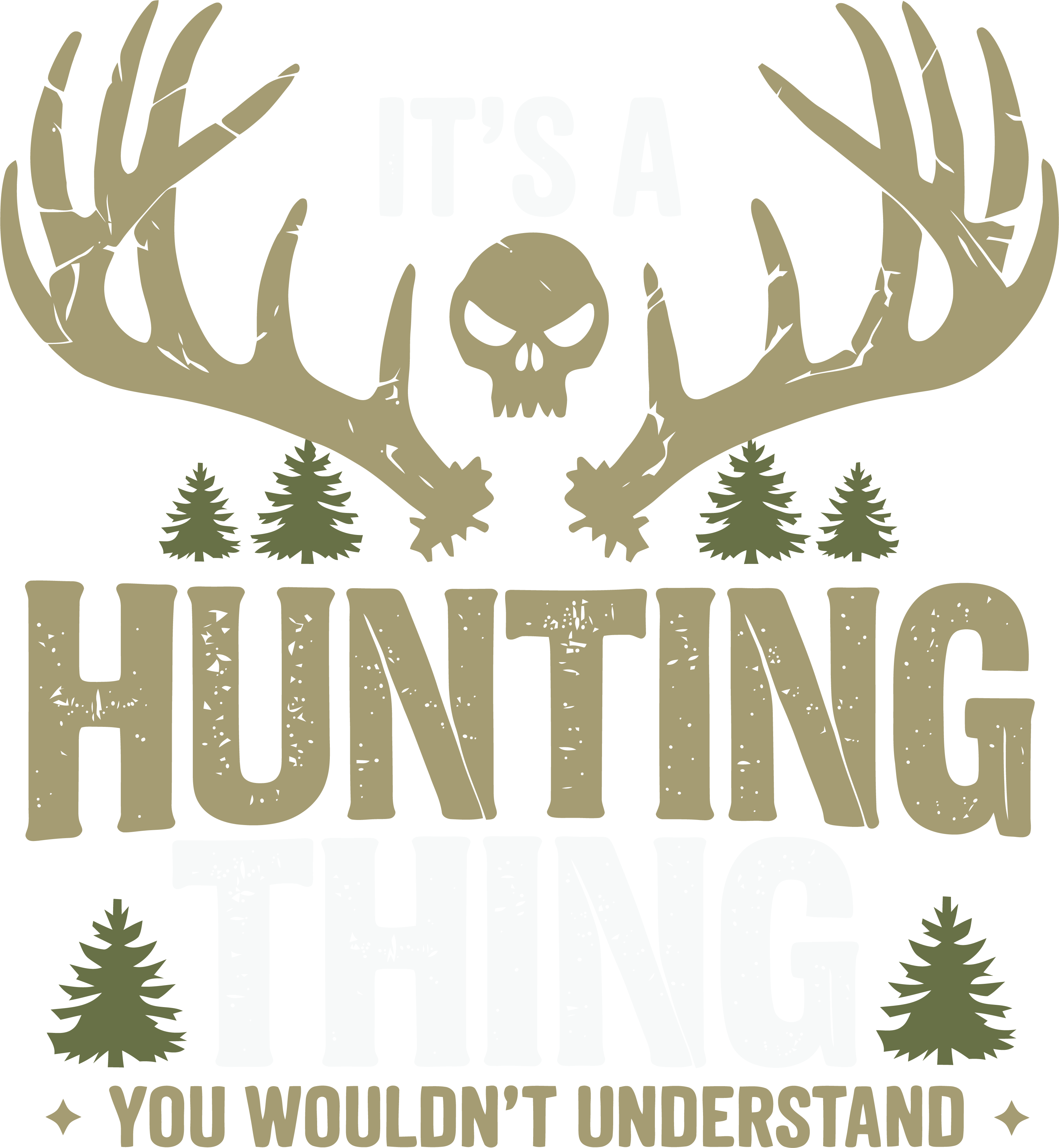 Hunting Thing DTF Transfer