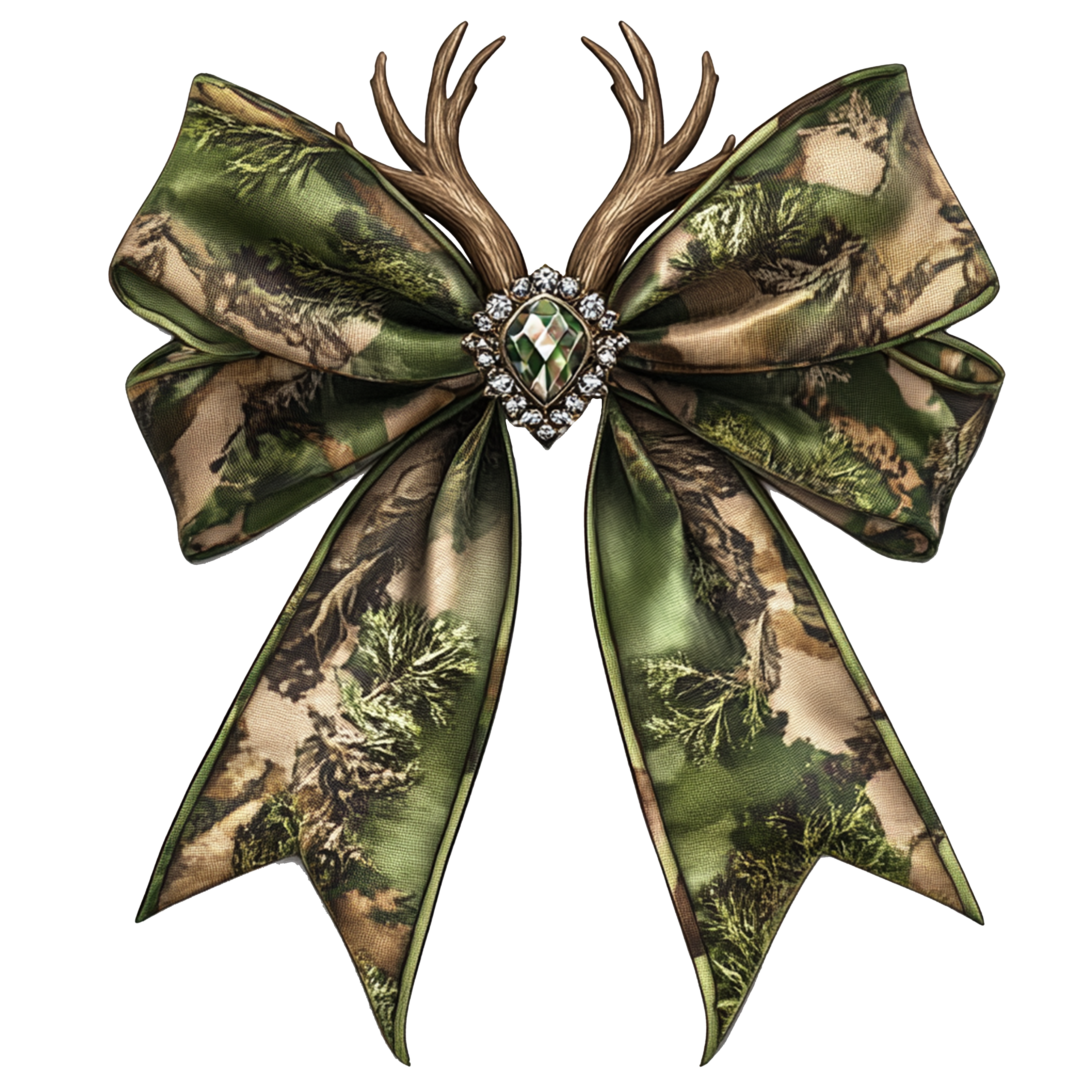 Camo Hunting Bow DTF Transfer