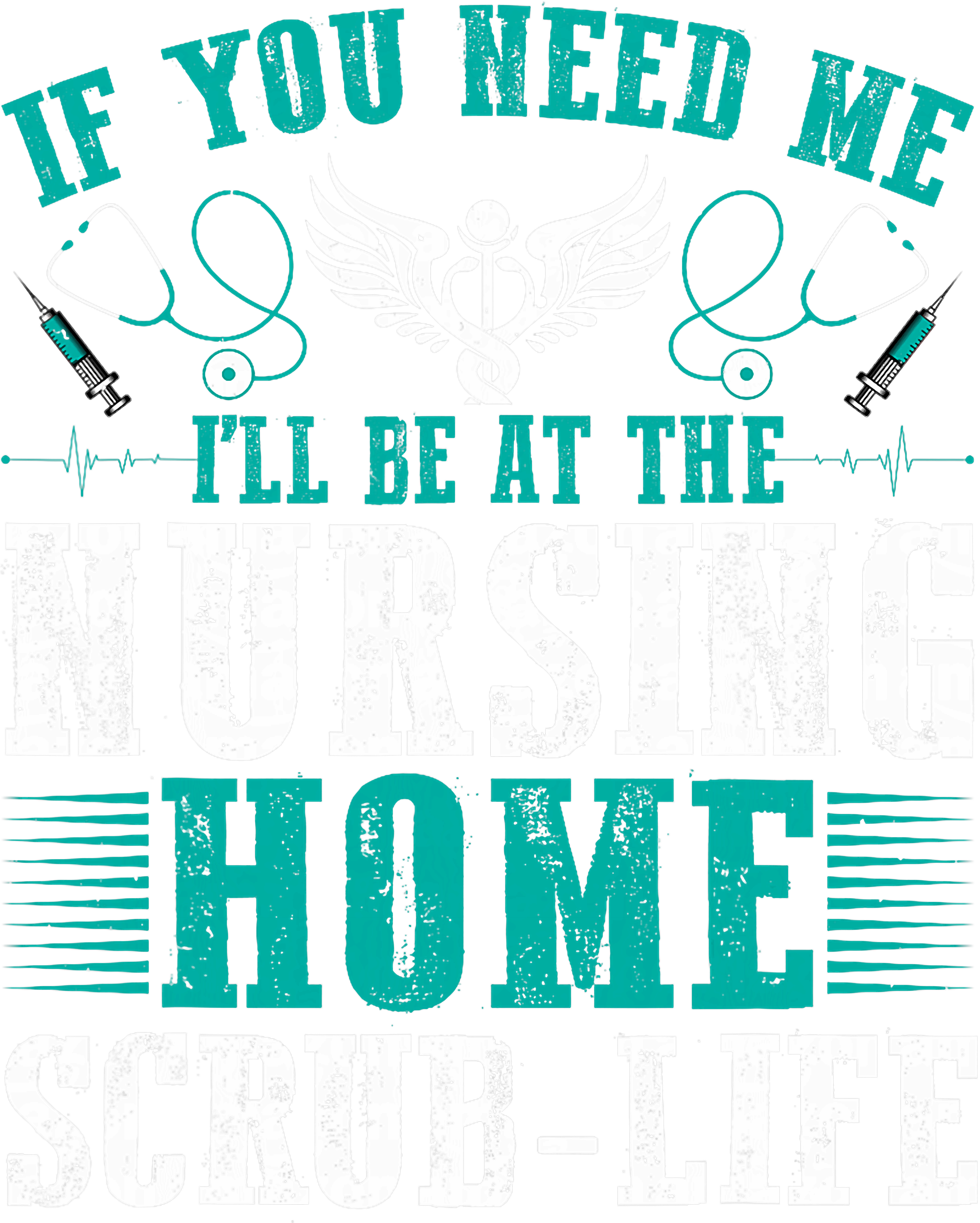 Nursing Home Medical Professional DTF Transfer