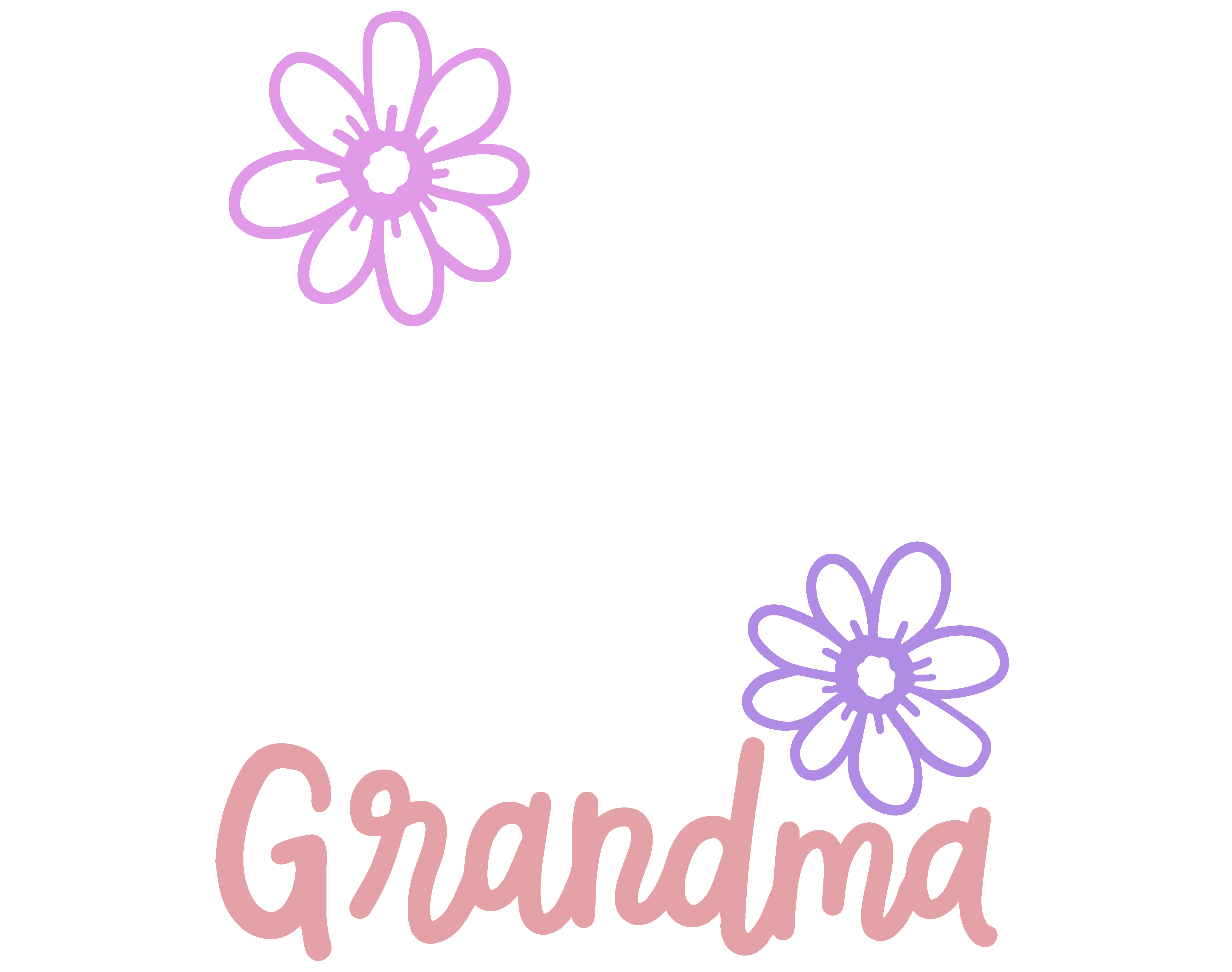 I Try To Be Good But I Take After My Grandma DTF Transfer