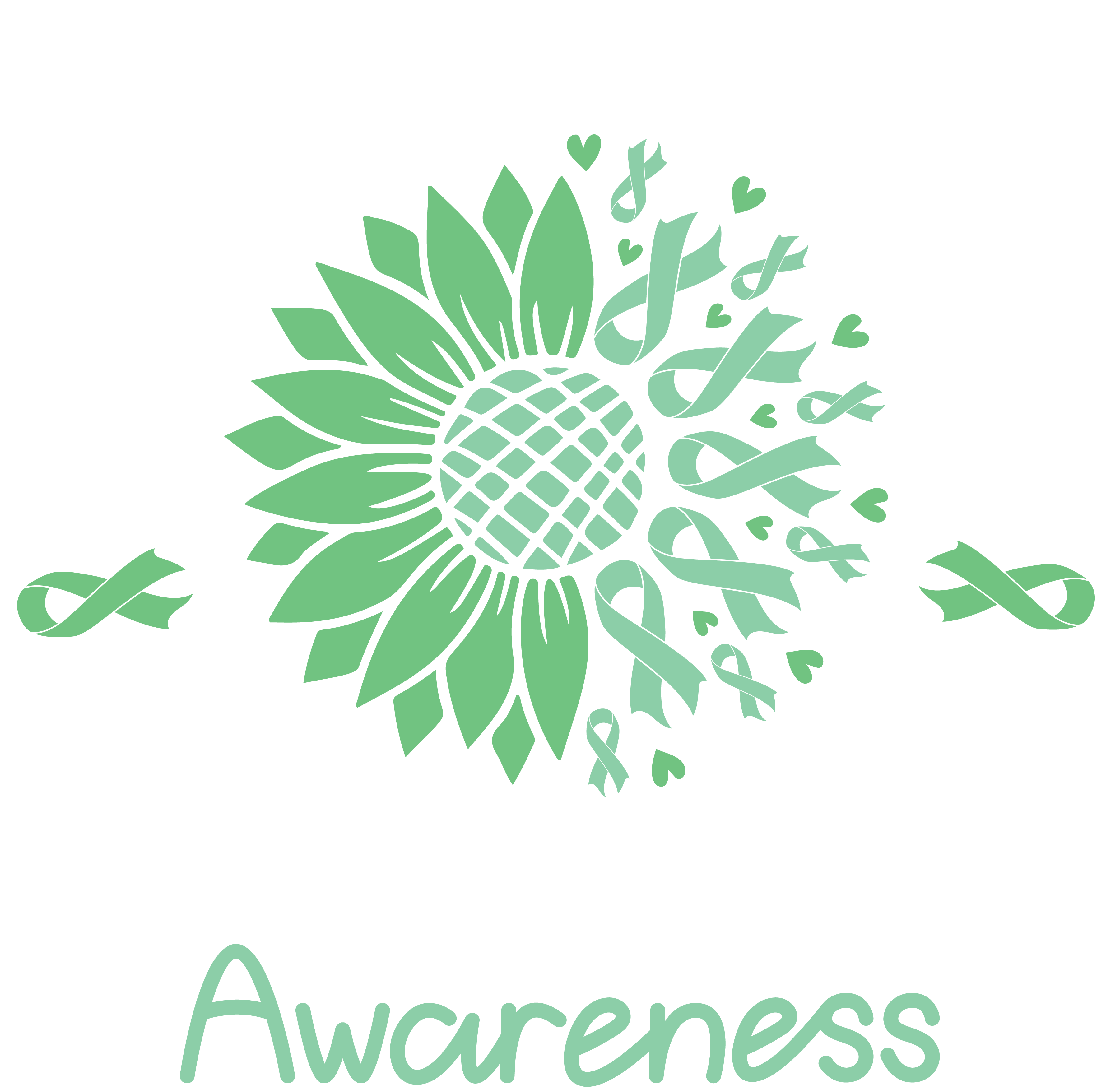 Its Okay To Not Be Okay Mental Health Awareness DTF Transfer