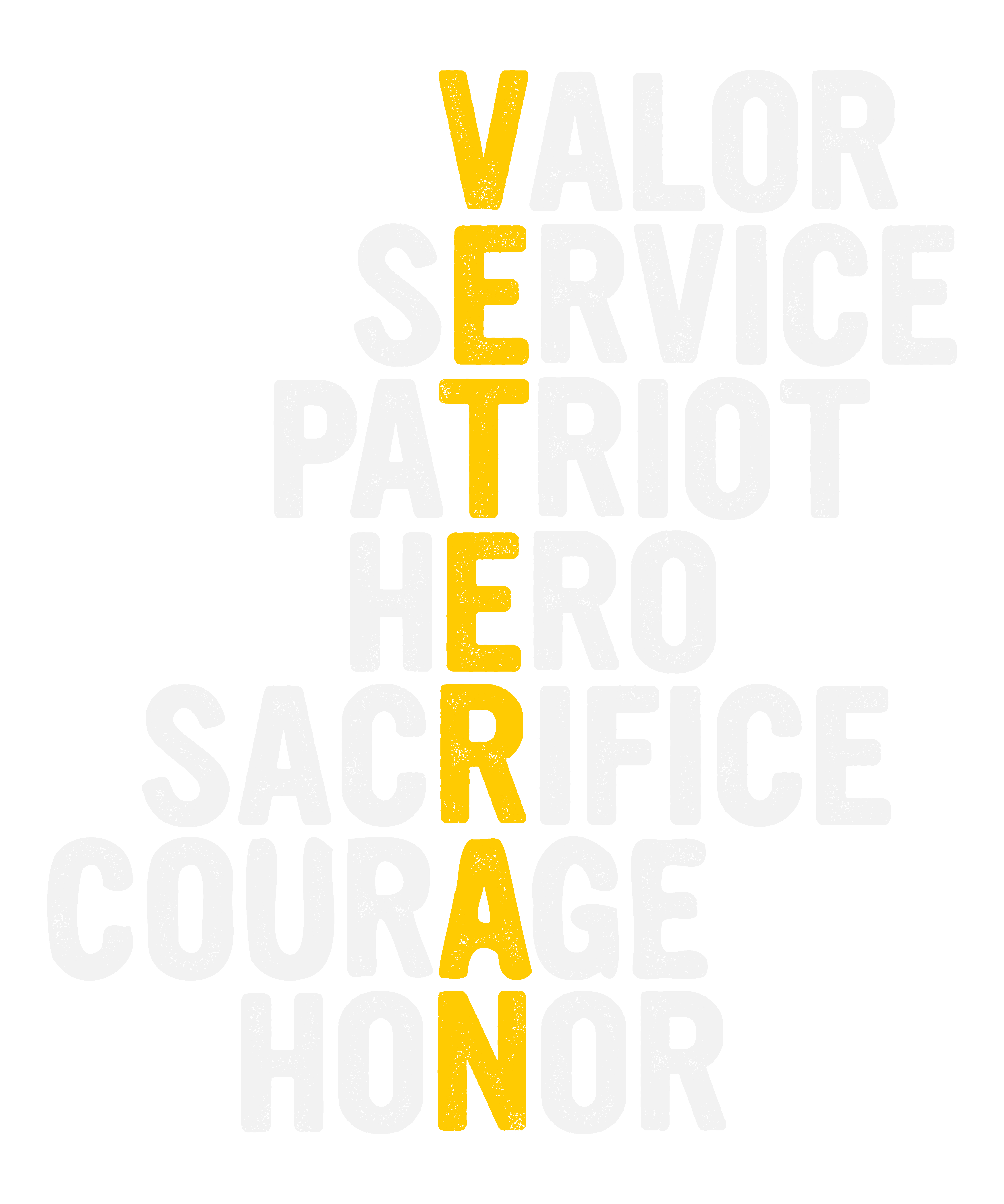 Veteran Hero DTF Transfer