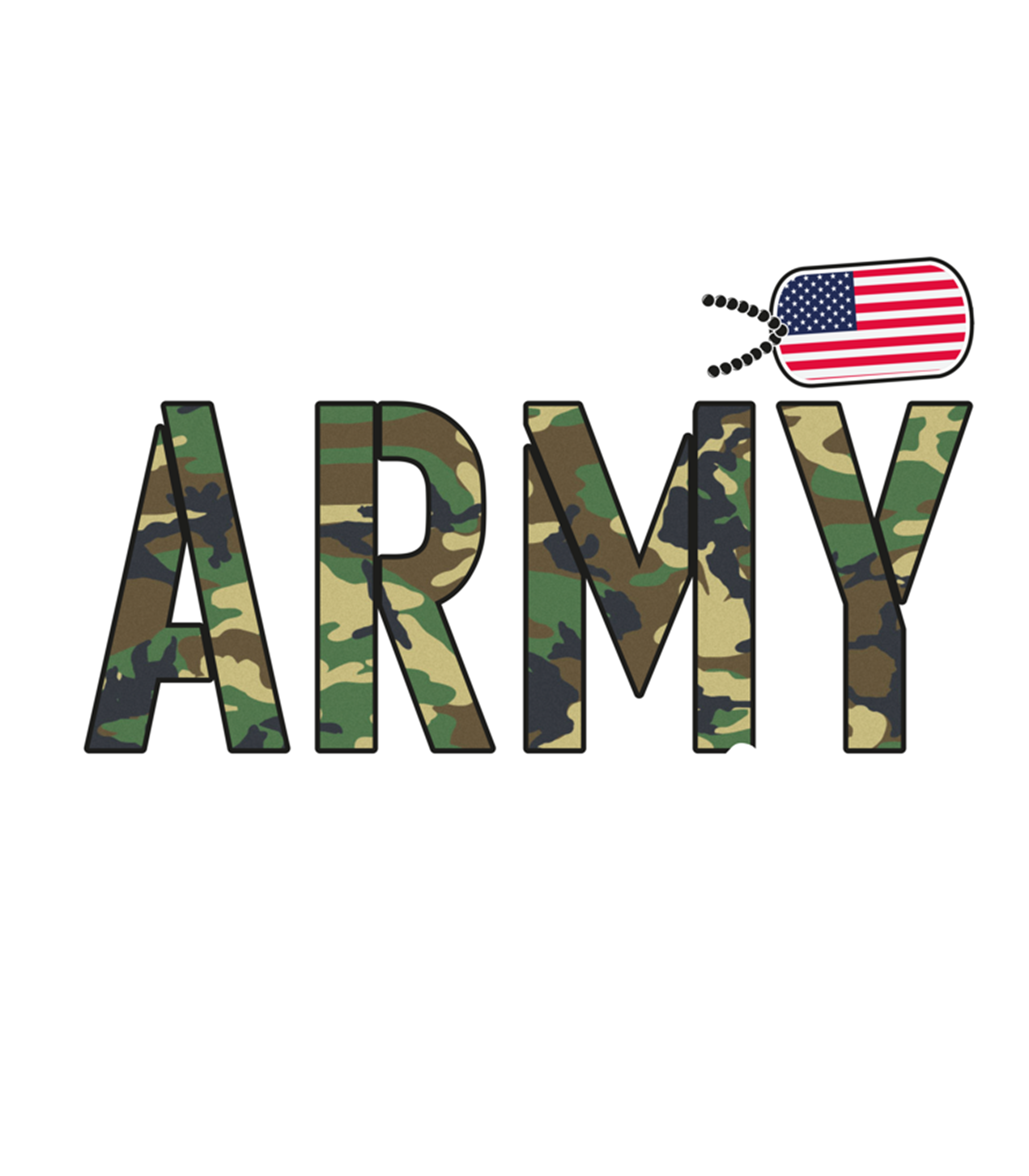 Proud Army Mom DTF Transfer