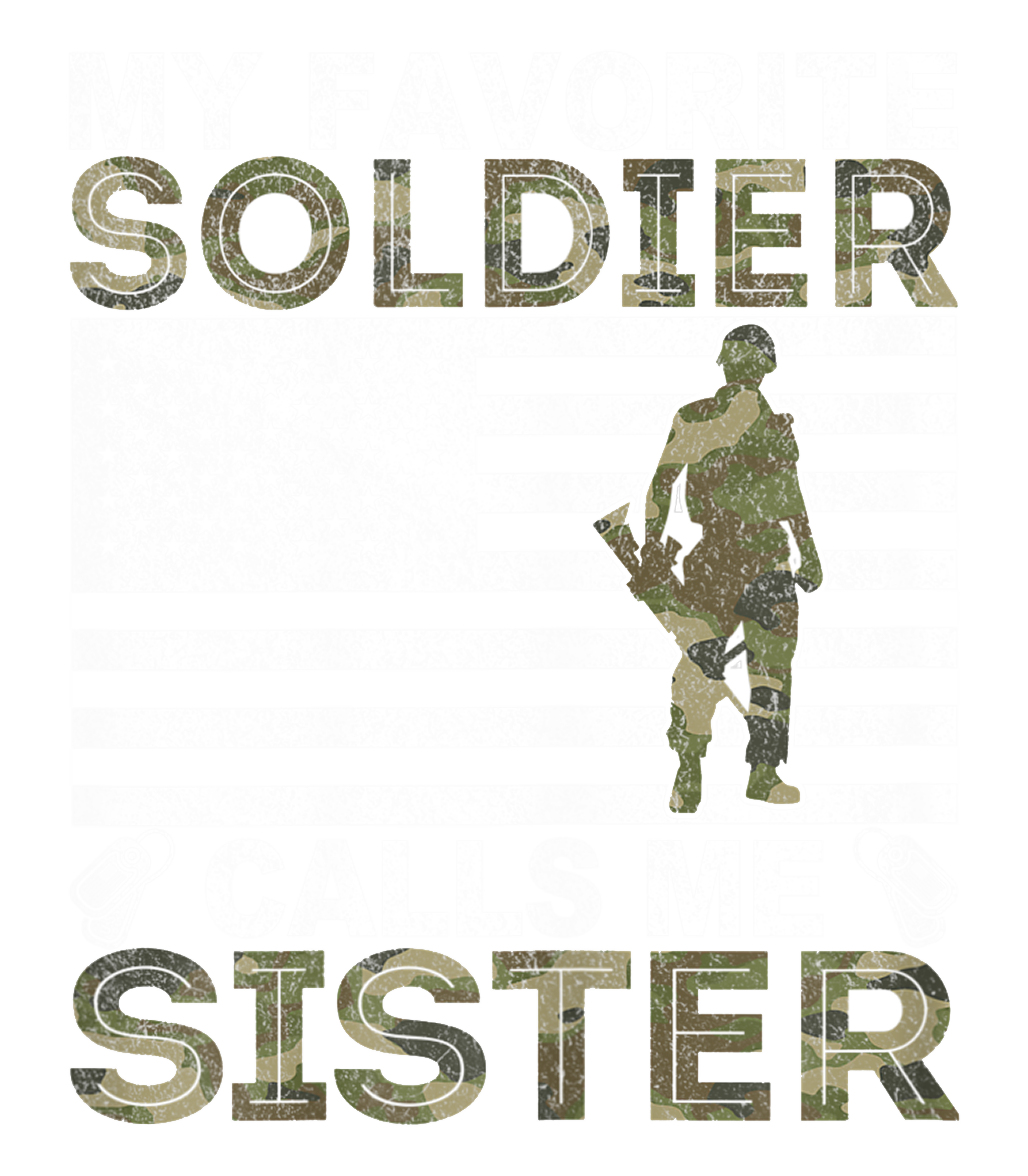 Proud Army Sister DTF Transfer