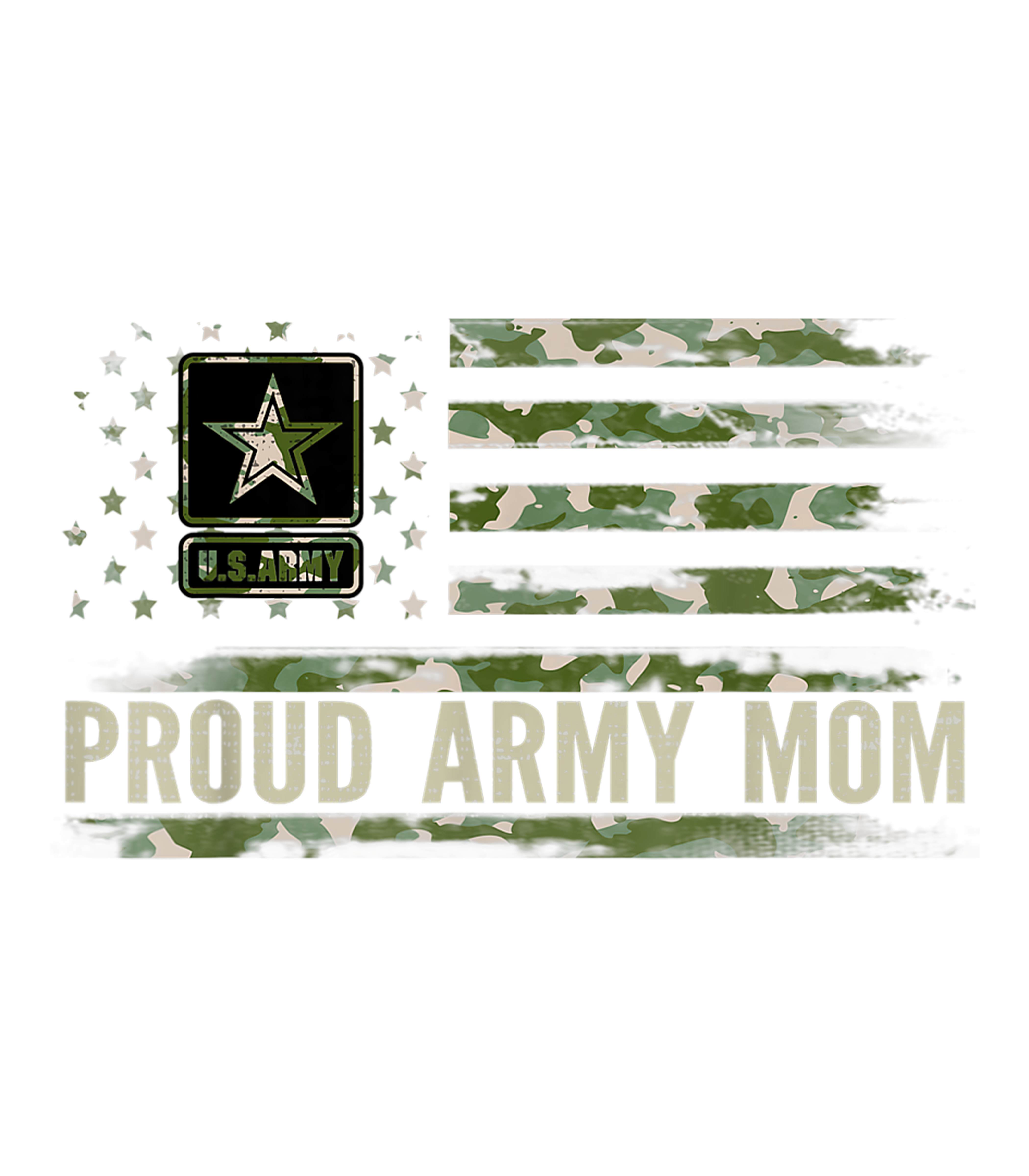 Proud Army Mom DTF Transfer
