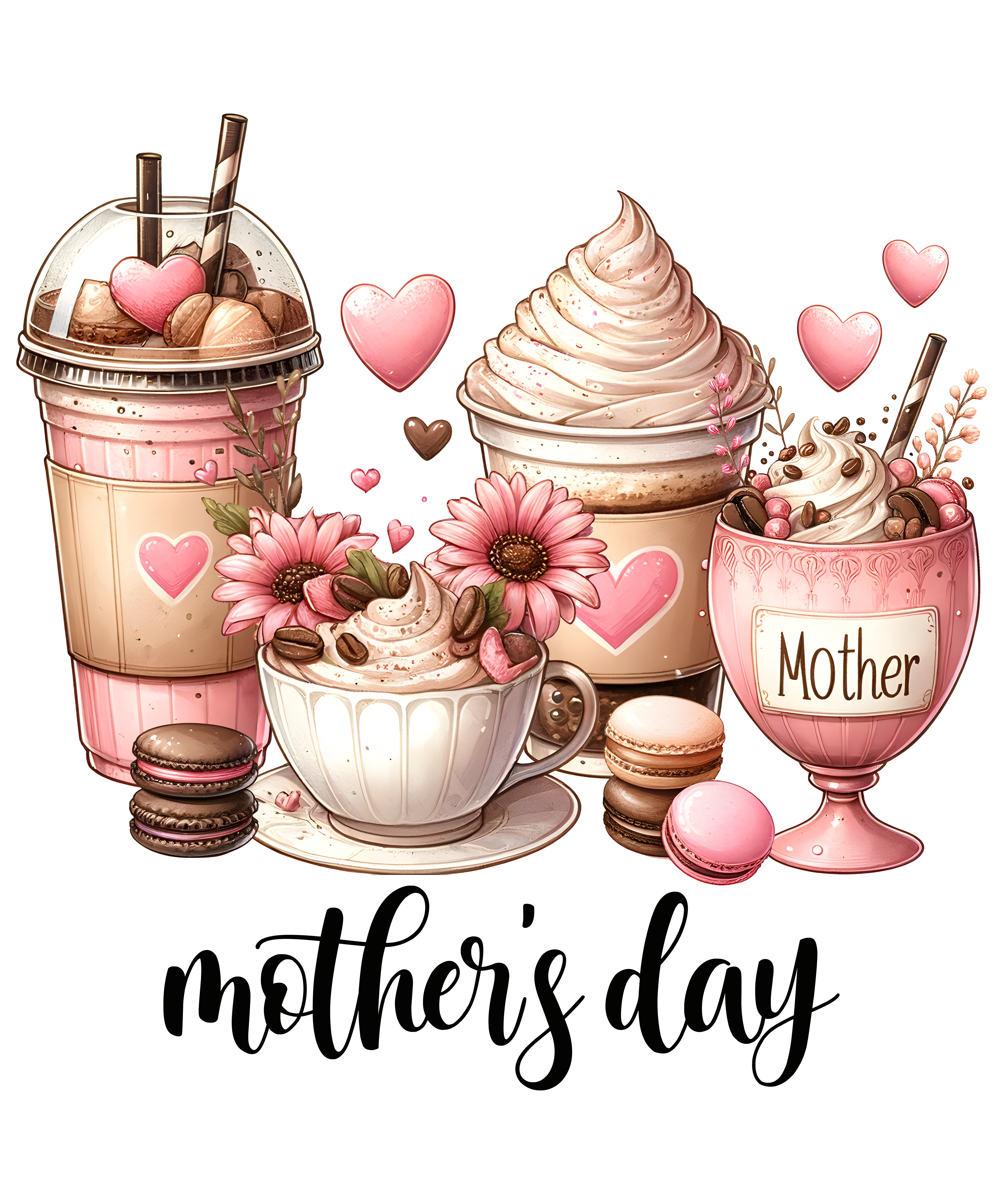 Mothers Day Coffee And Sweets DTF Transfer