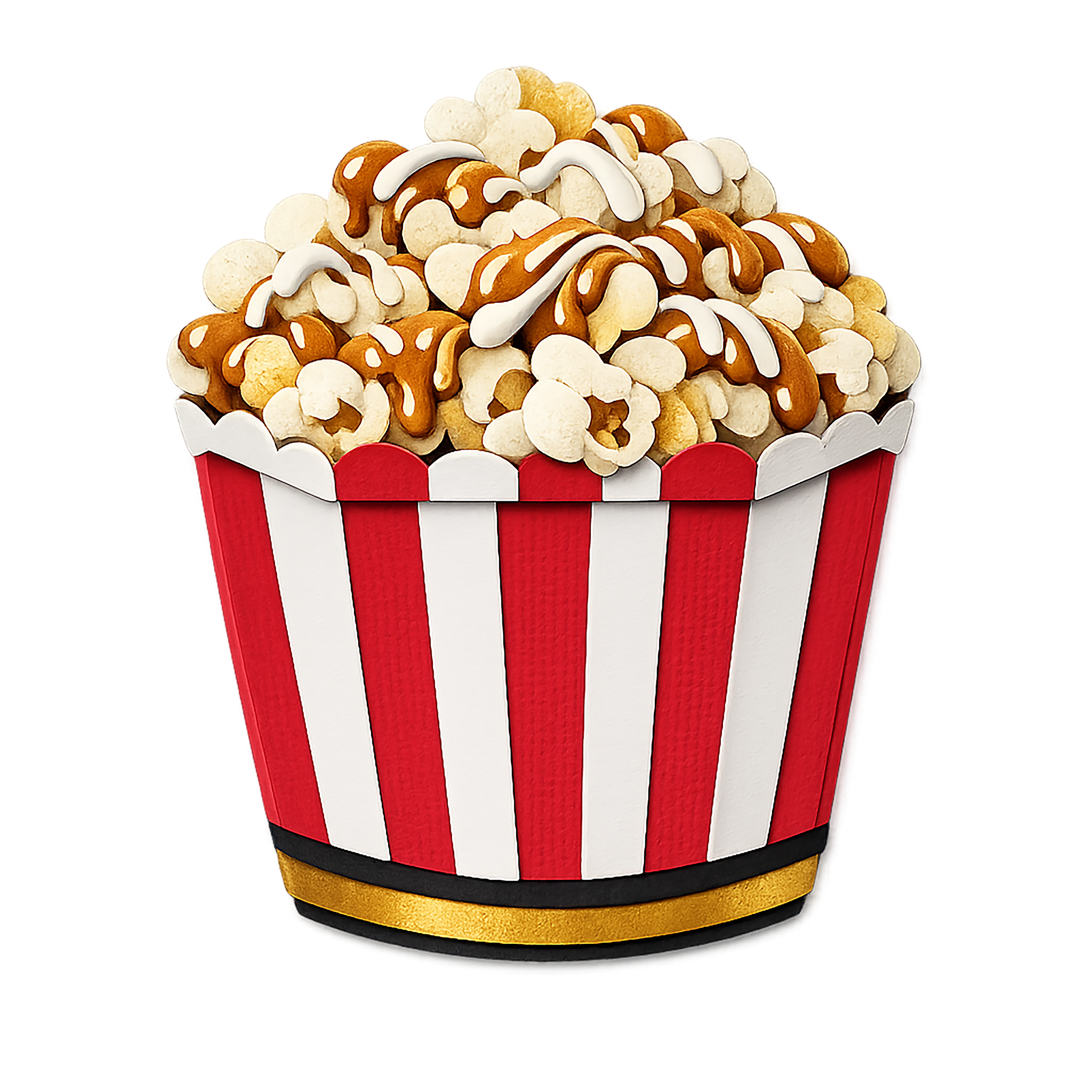 Caramel Popcorn Movie Snack DTF Transfer