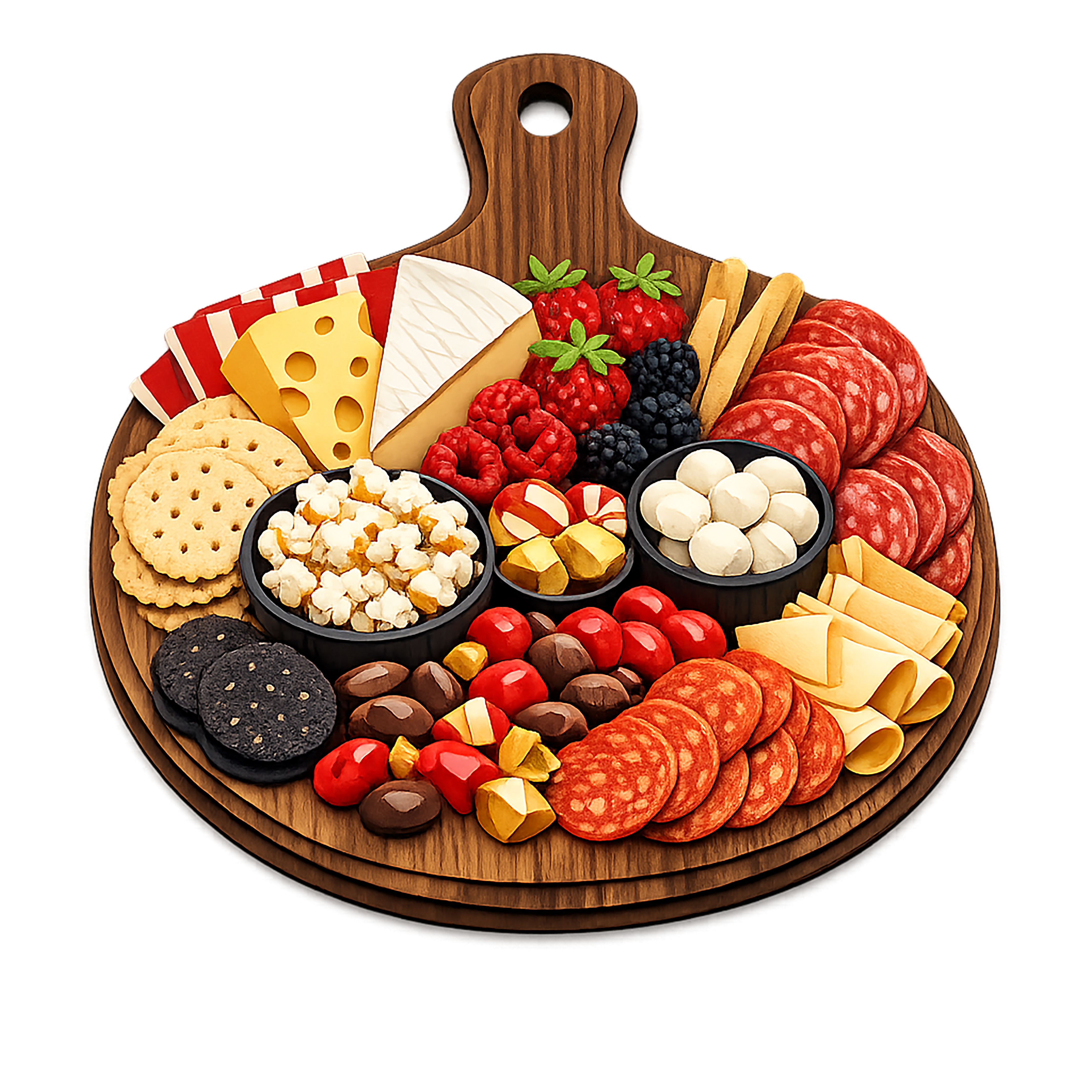 Movie Night Charcuterie Board DTF Transfer