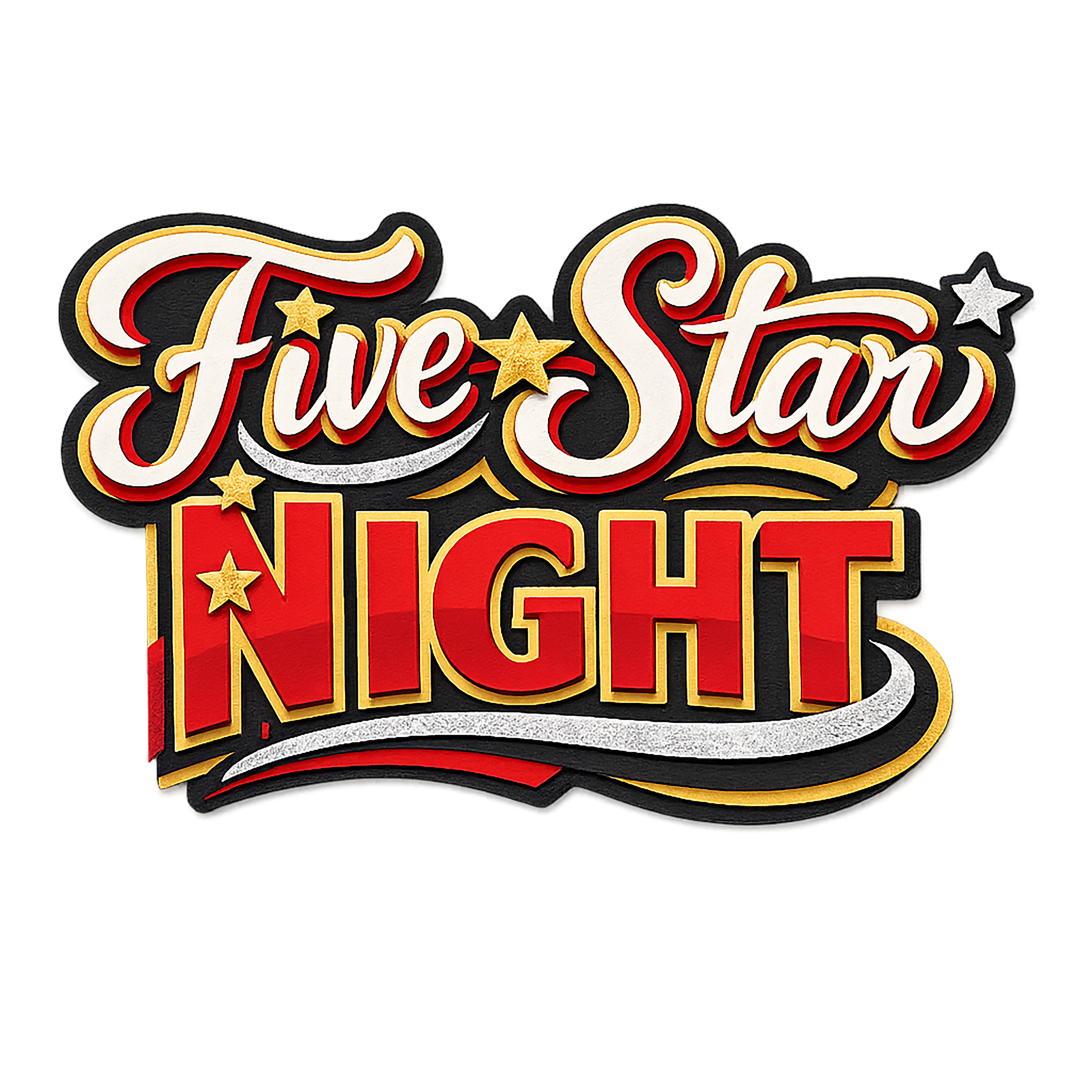Five Star Movie Night DTF Transfer