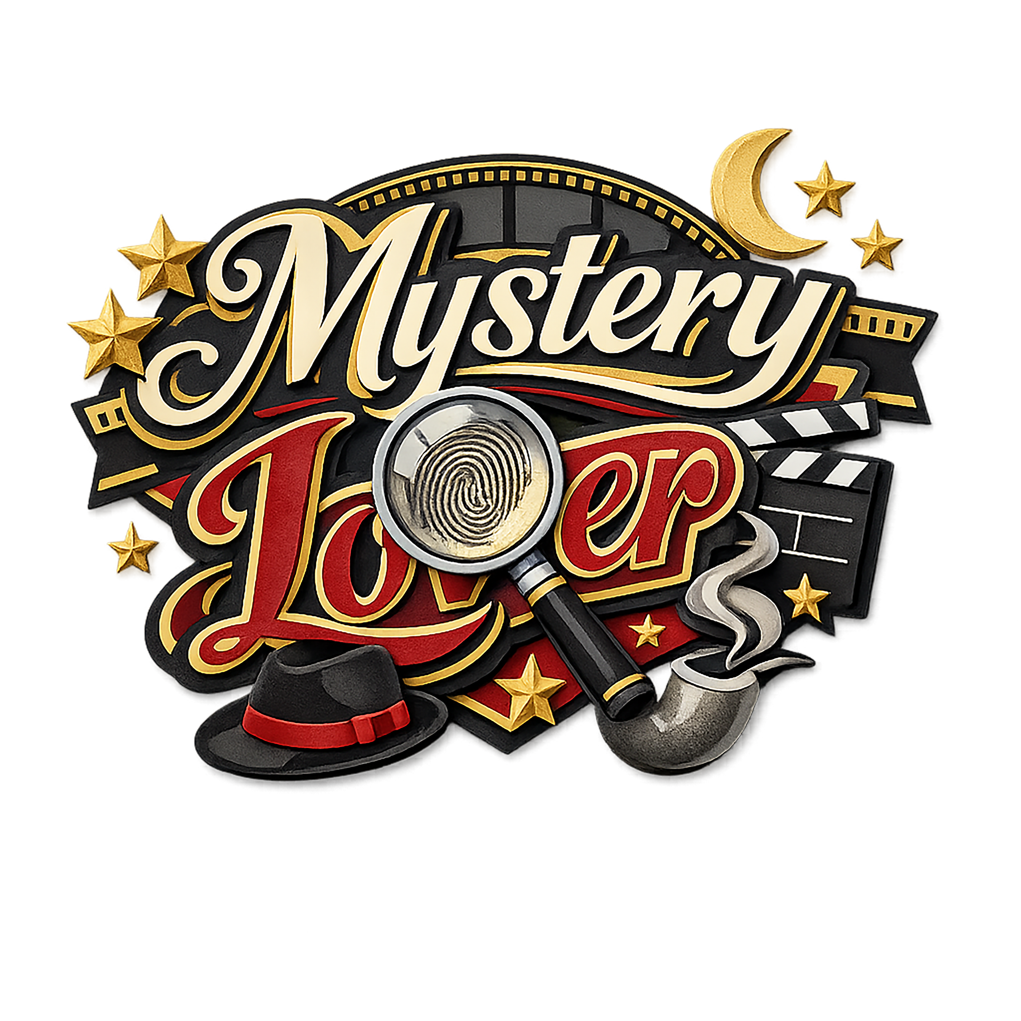 Mystery Movie Lover DTF Transfer