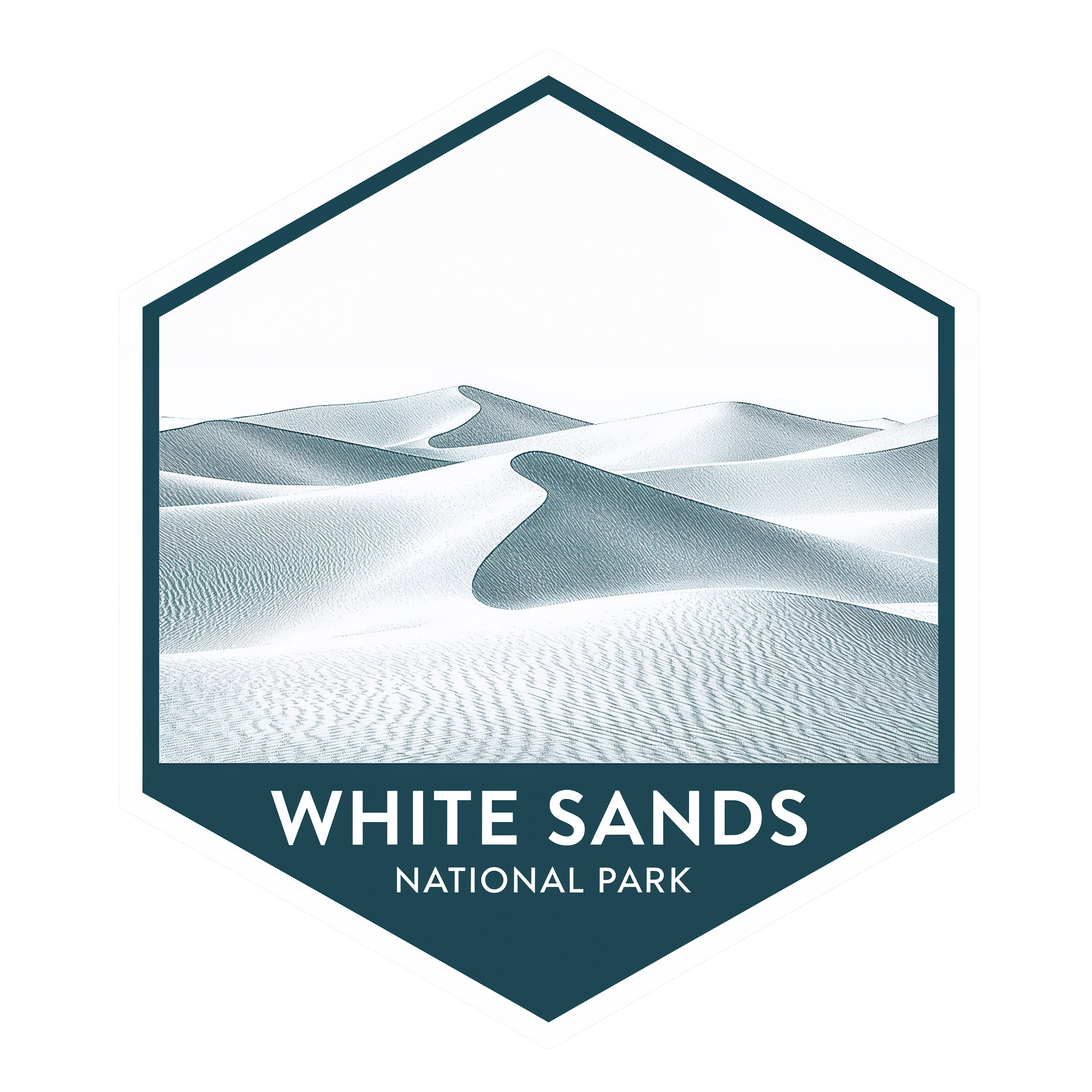 White Sands National Park DTF Transfer