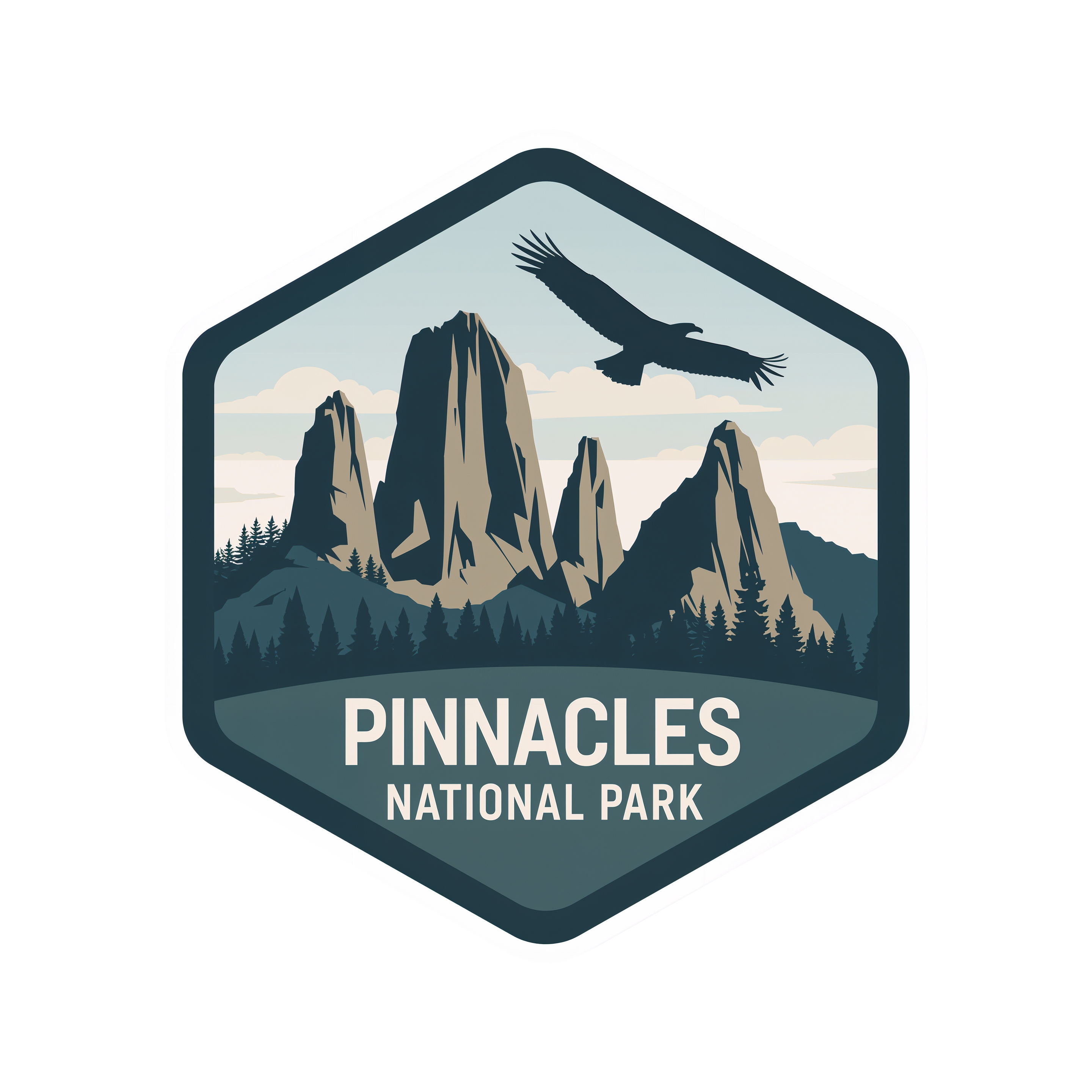 Pinnacles National Park DTF Transfer