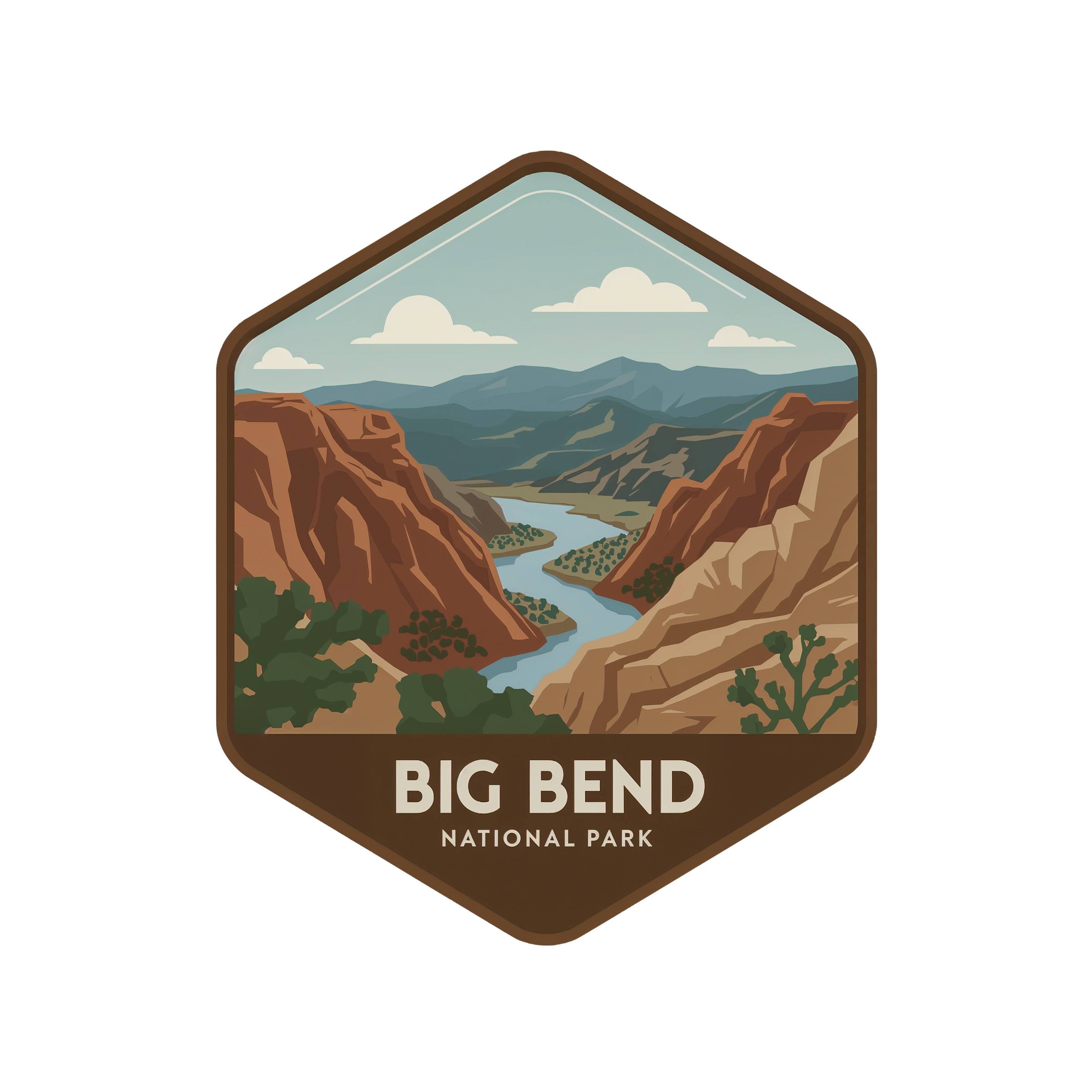 Big Bend National Park DTF Transfer