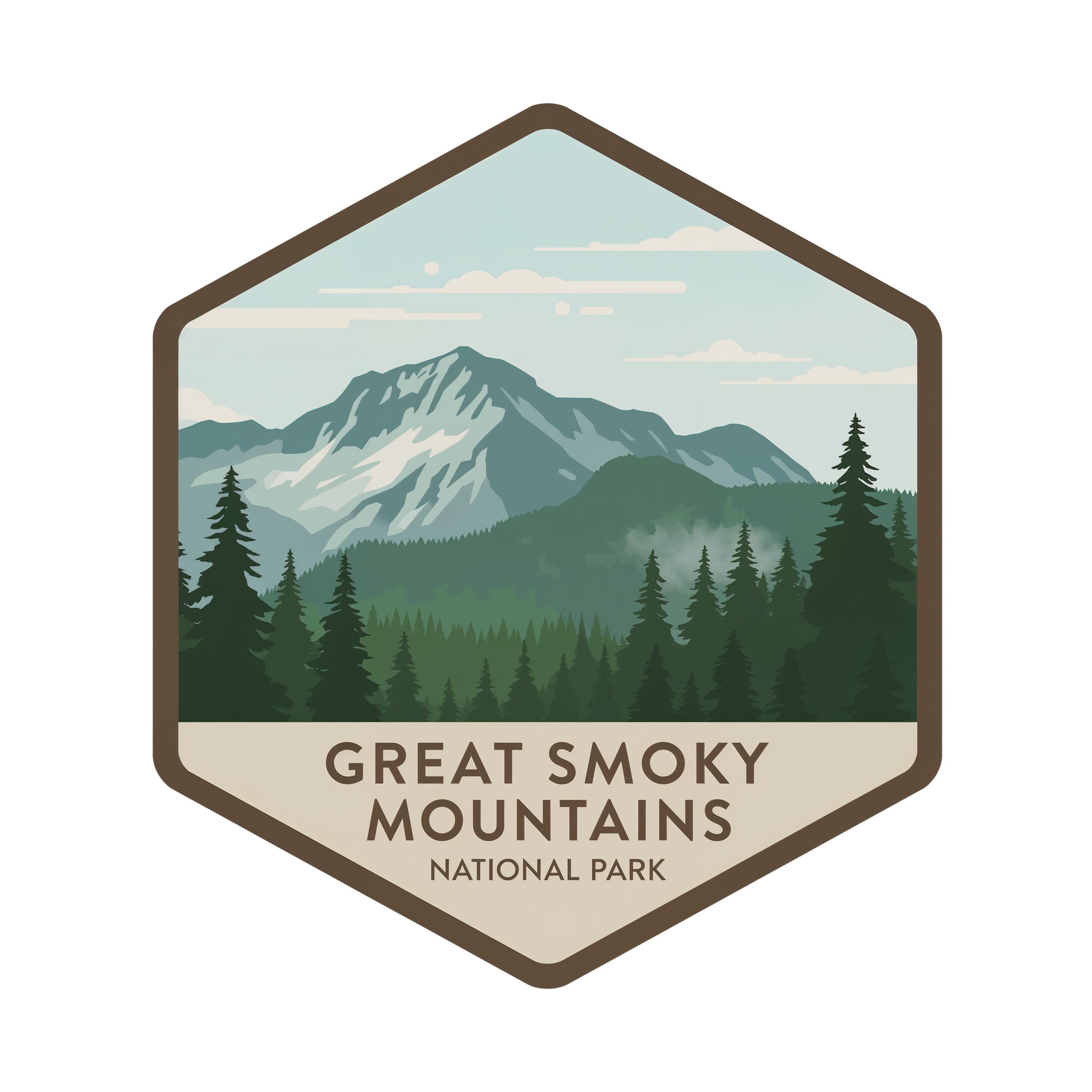 Great Smoky Mountains National Park DTF Transfer