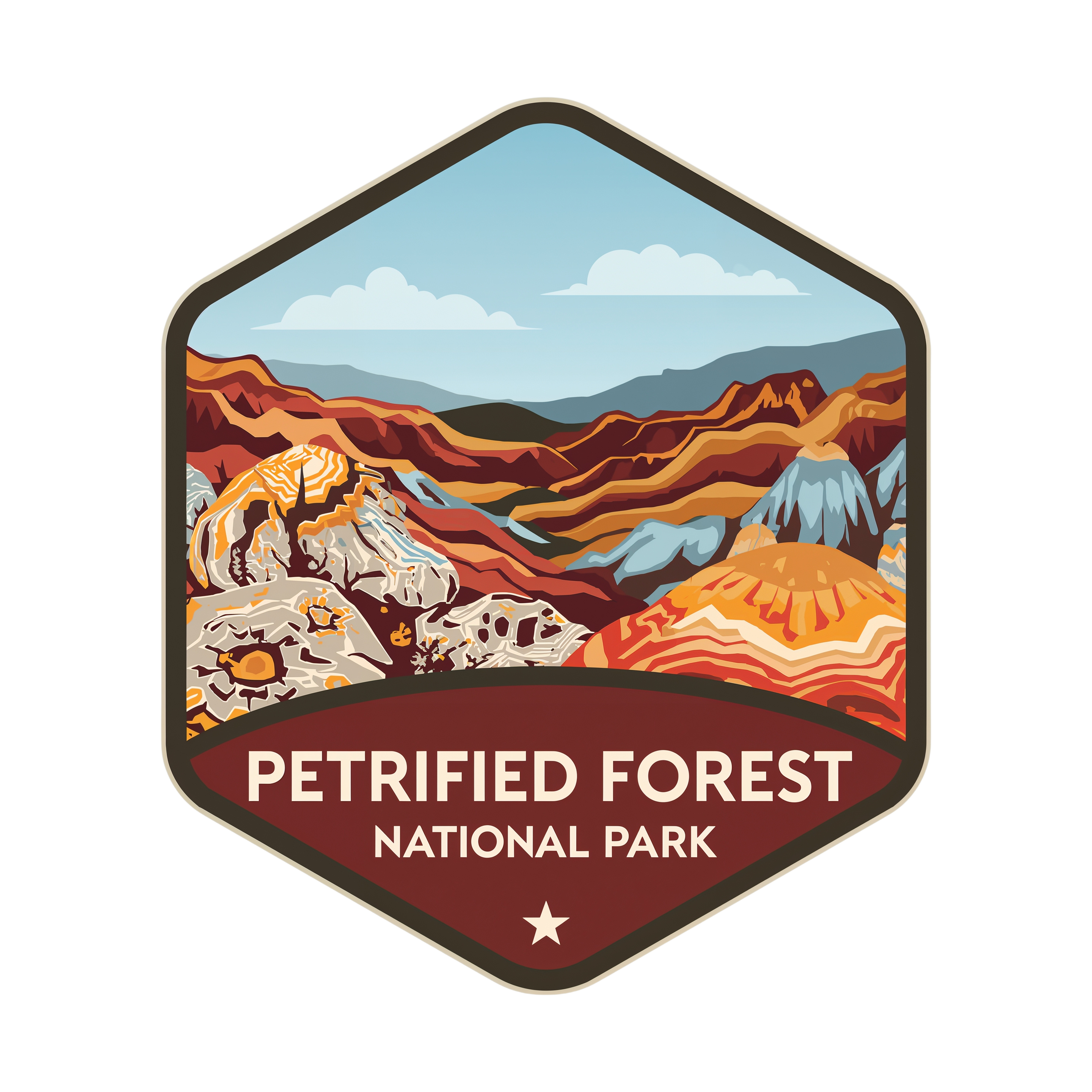 Petrified Forest National Park DTF Transfer