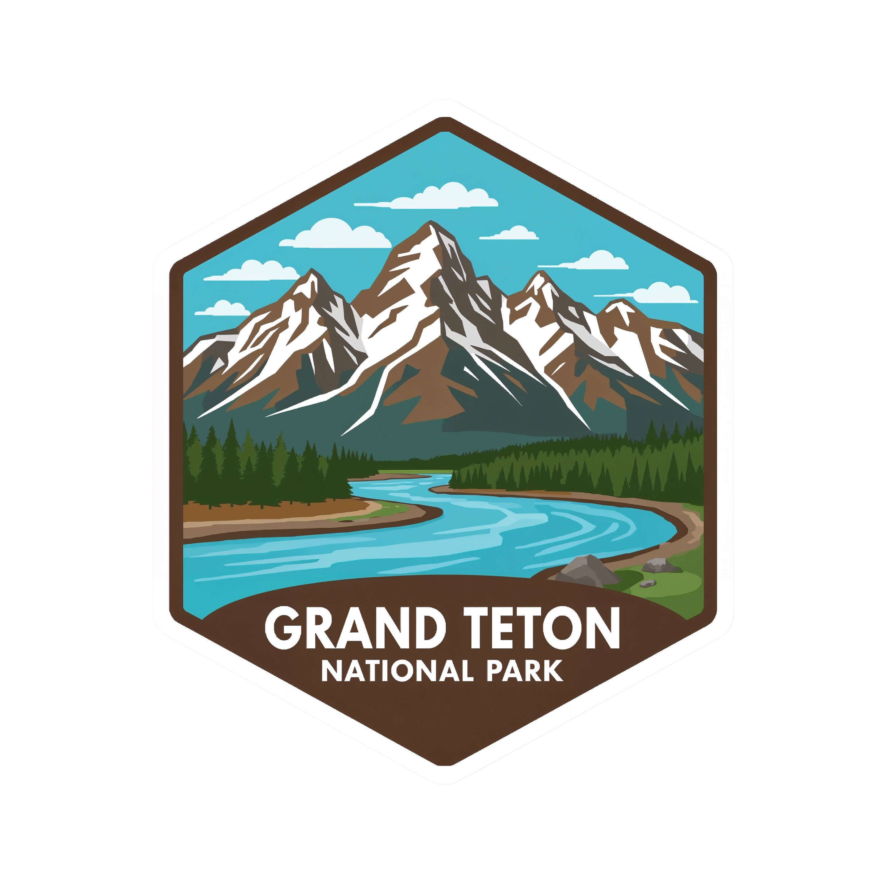 Grand Teton National Park DTF Transfer
