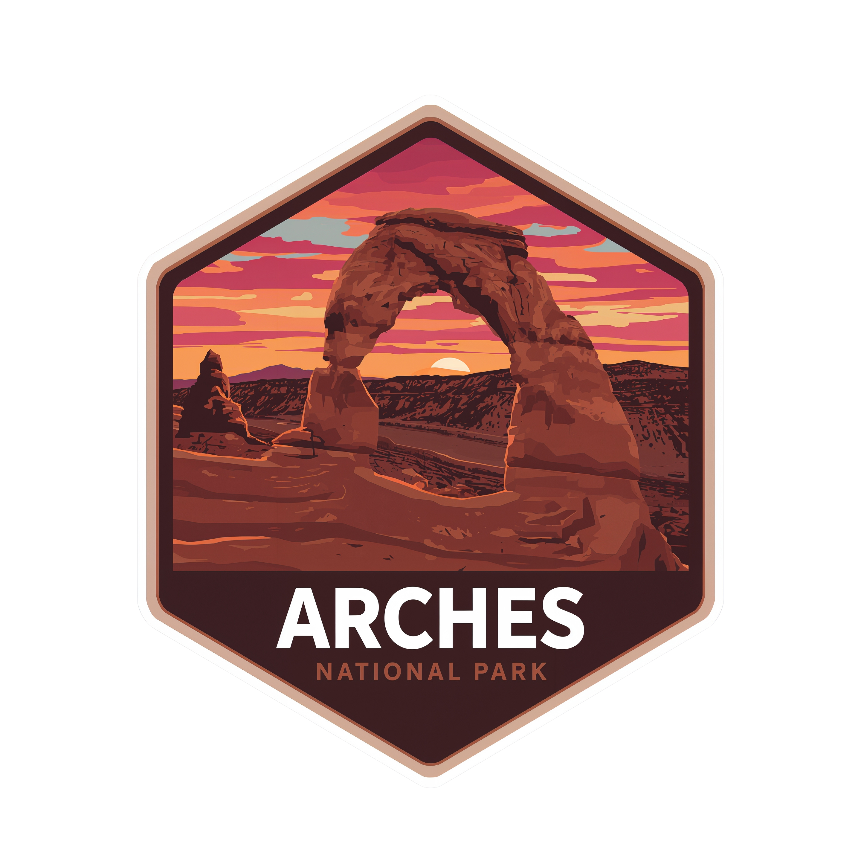 Arches National Park DTF Transfer