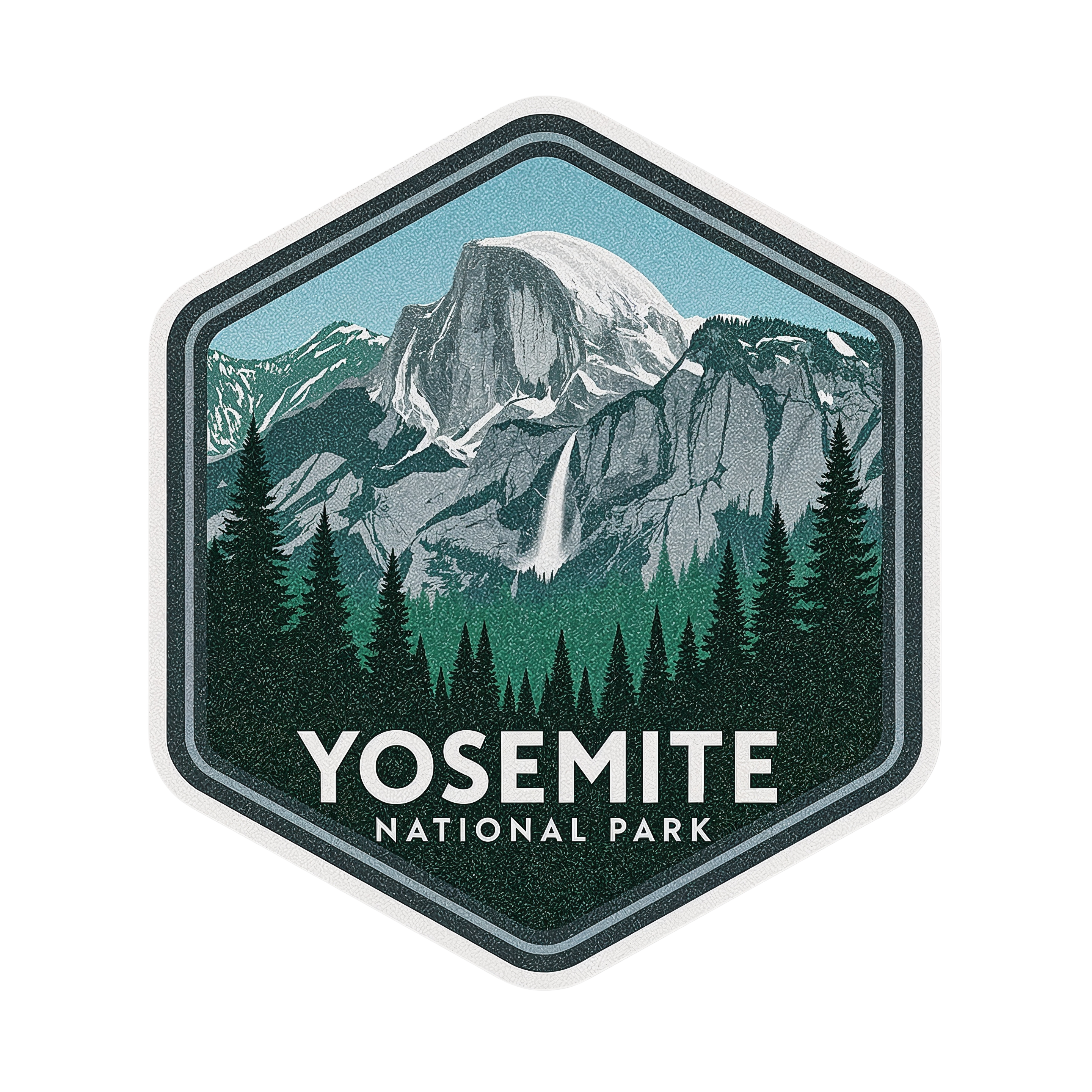 Yosemite National Park DTF Transfer