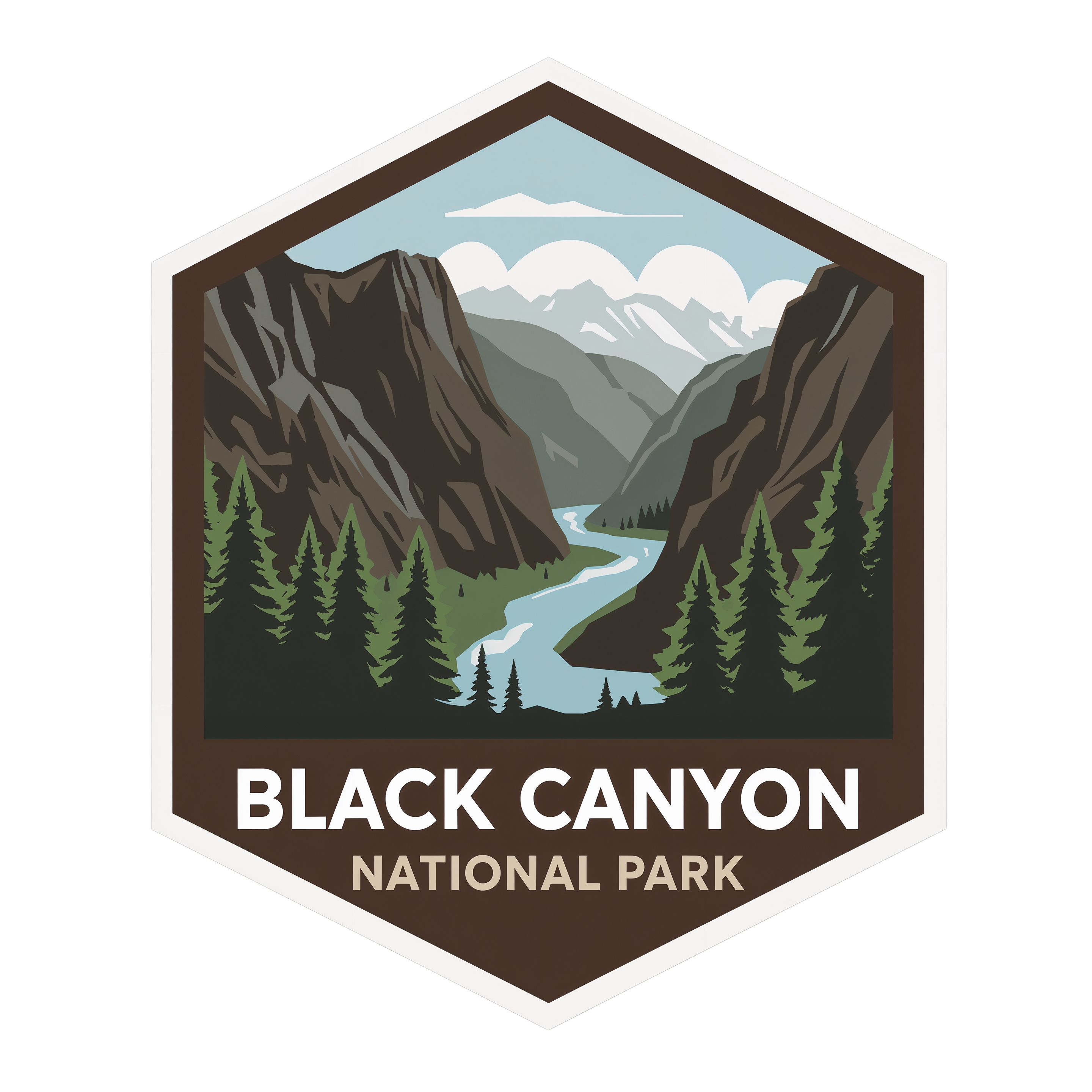Black Canyon National Park DTF Transfer