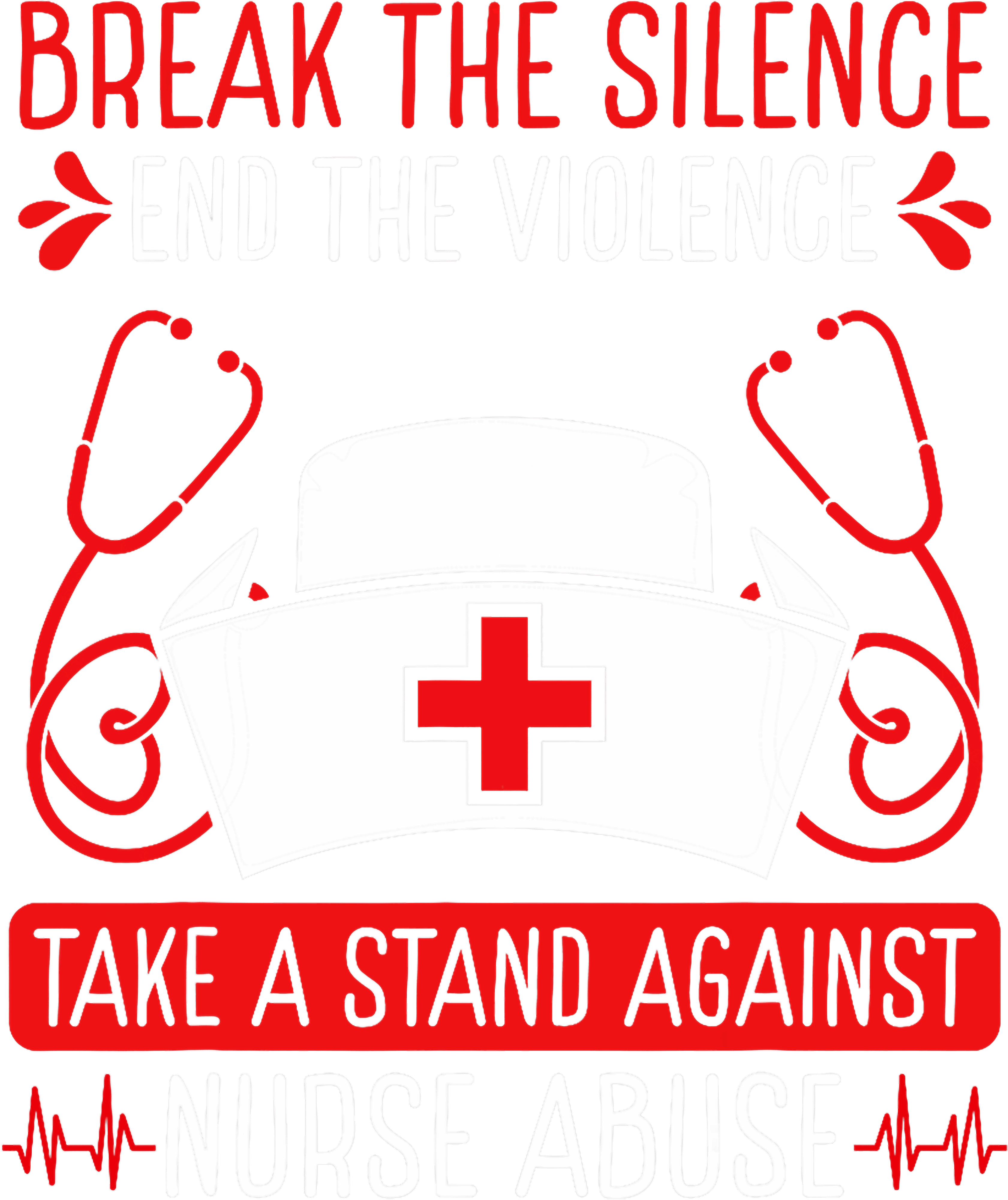 Break The Silence End The Violence DTF Transfer