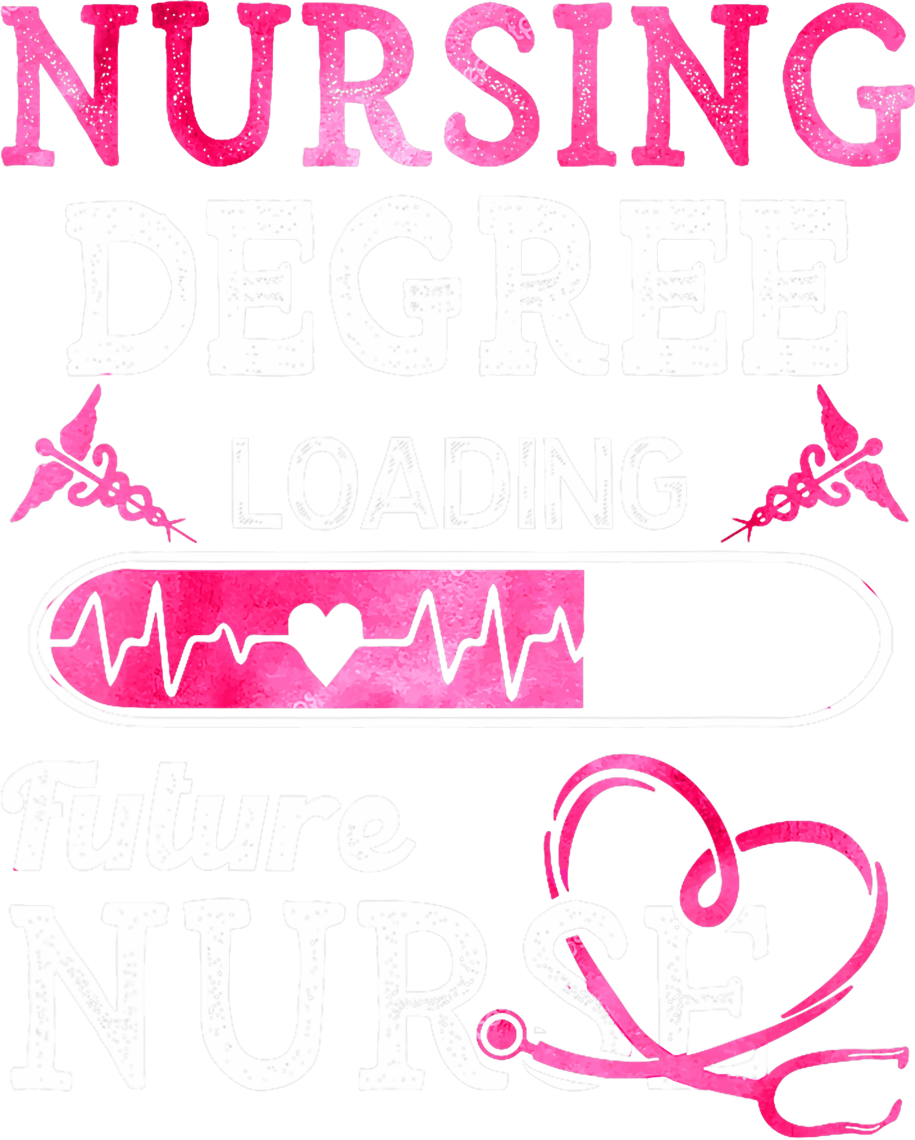 Future Nurse Loading DTF Transfer
