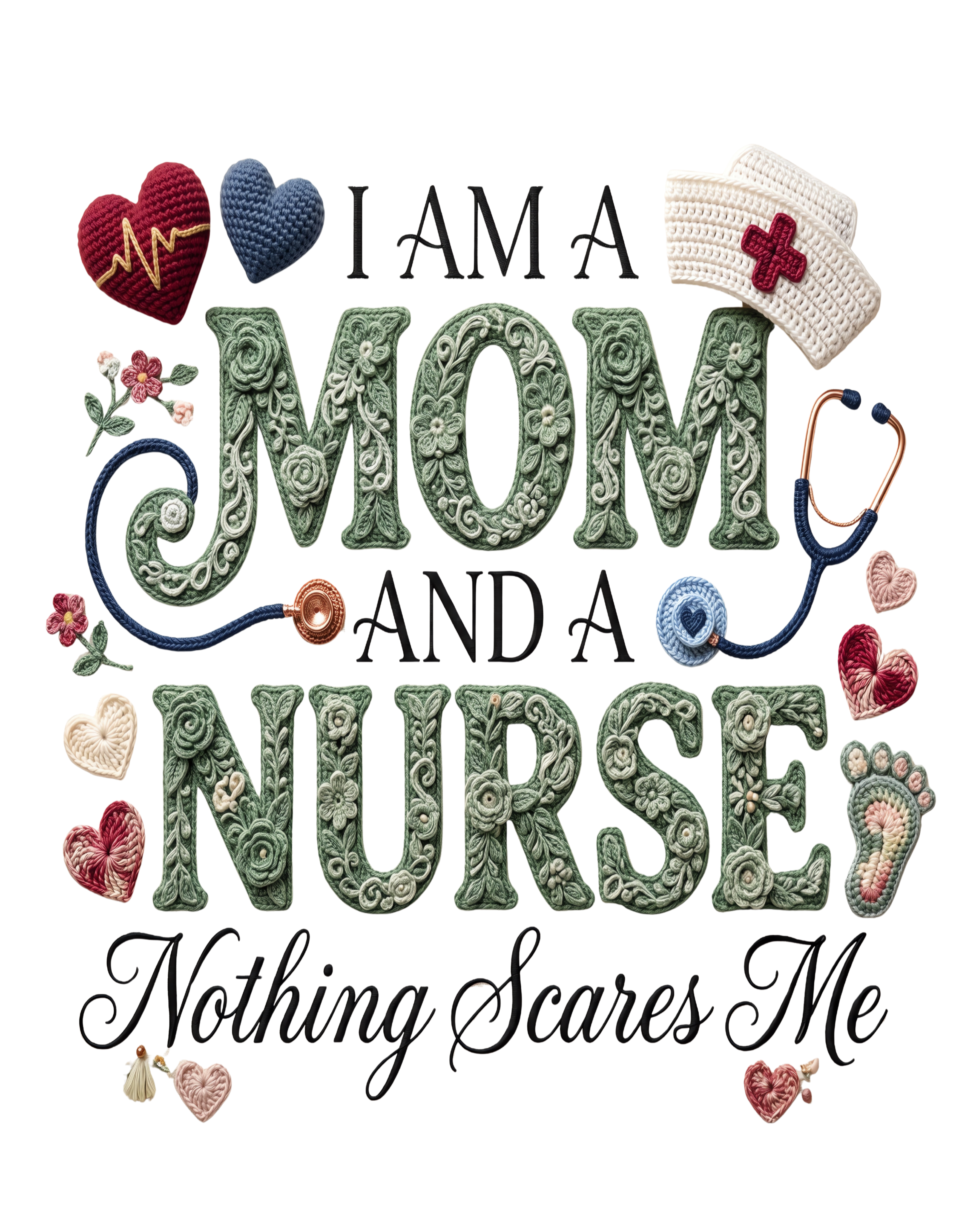 Mom And Nurse DTF Transfer