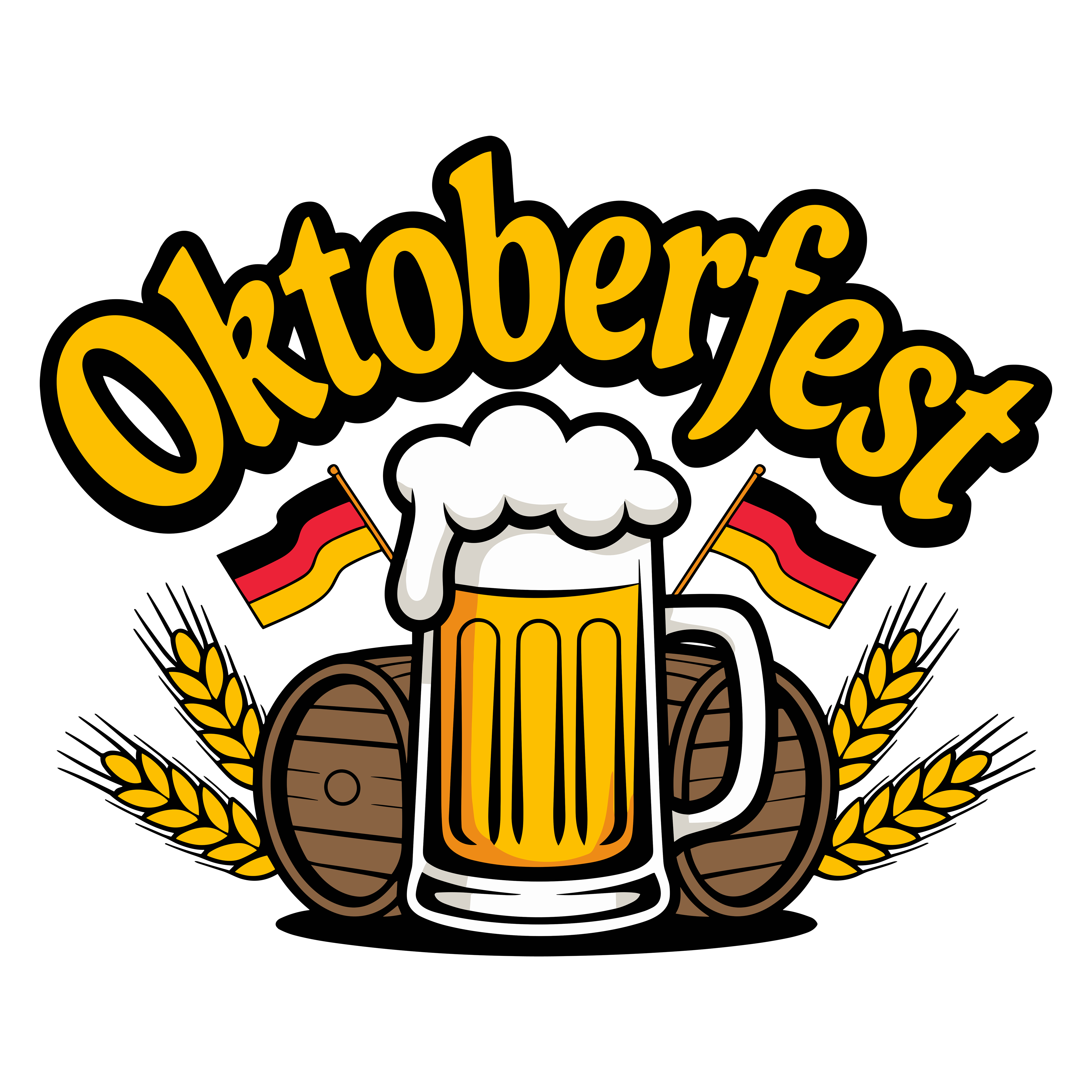Oktoberfest Beer Celebration DTF Transfer