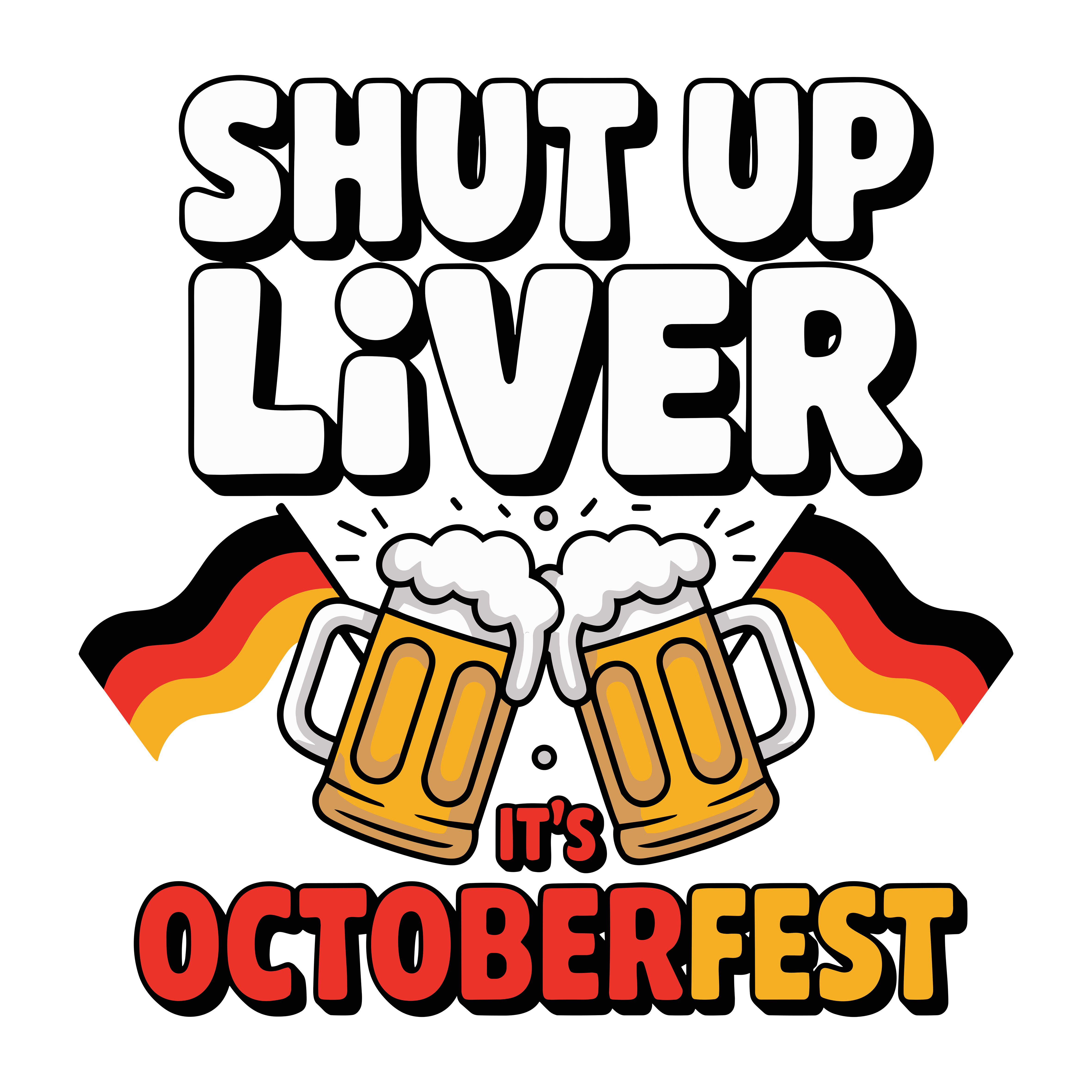 Oktoberfest Beer Celebration DTF Transfer