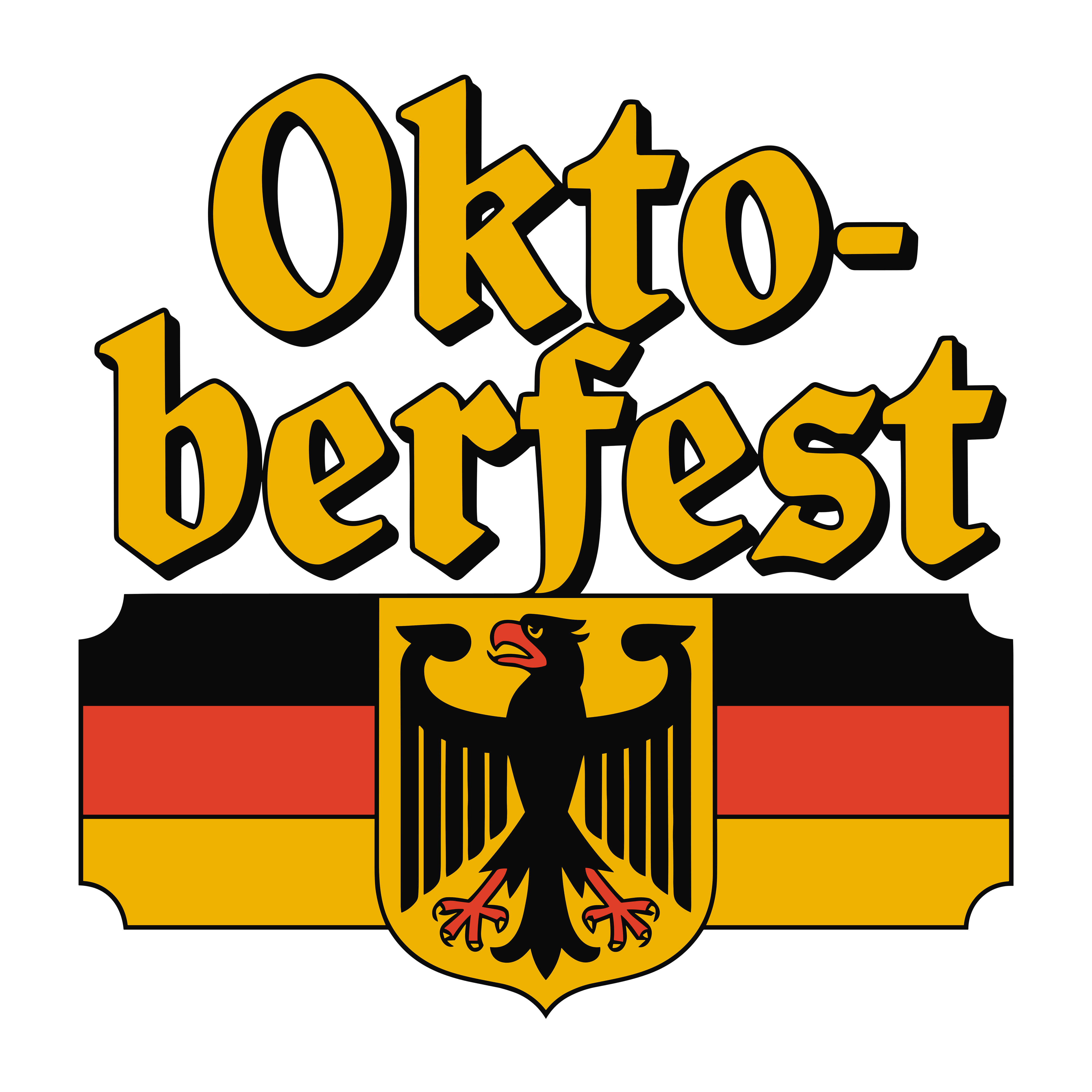 German Oktoberfest Eagle DTF Transfer