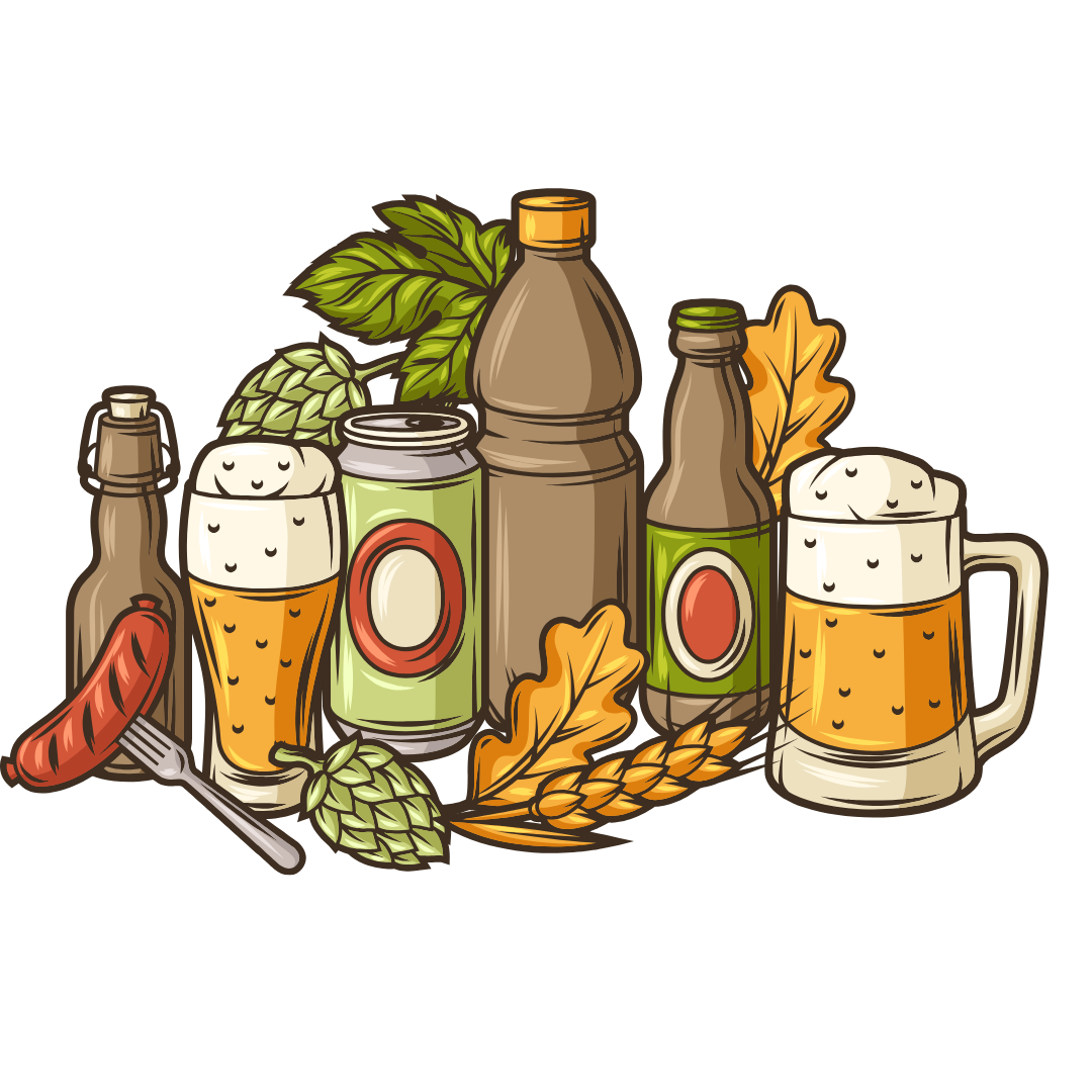 Oktoberfest Beer Server DTF Transfer