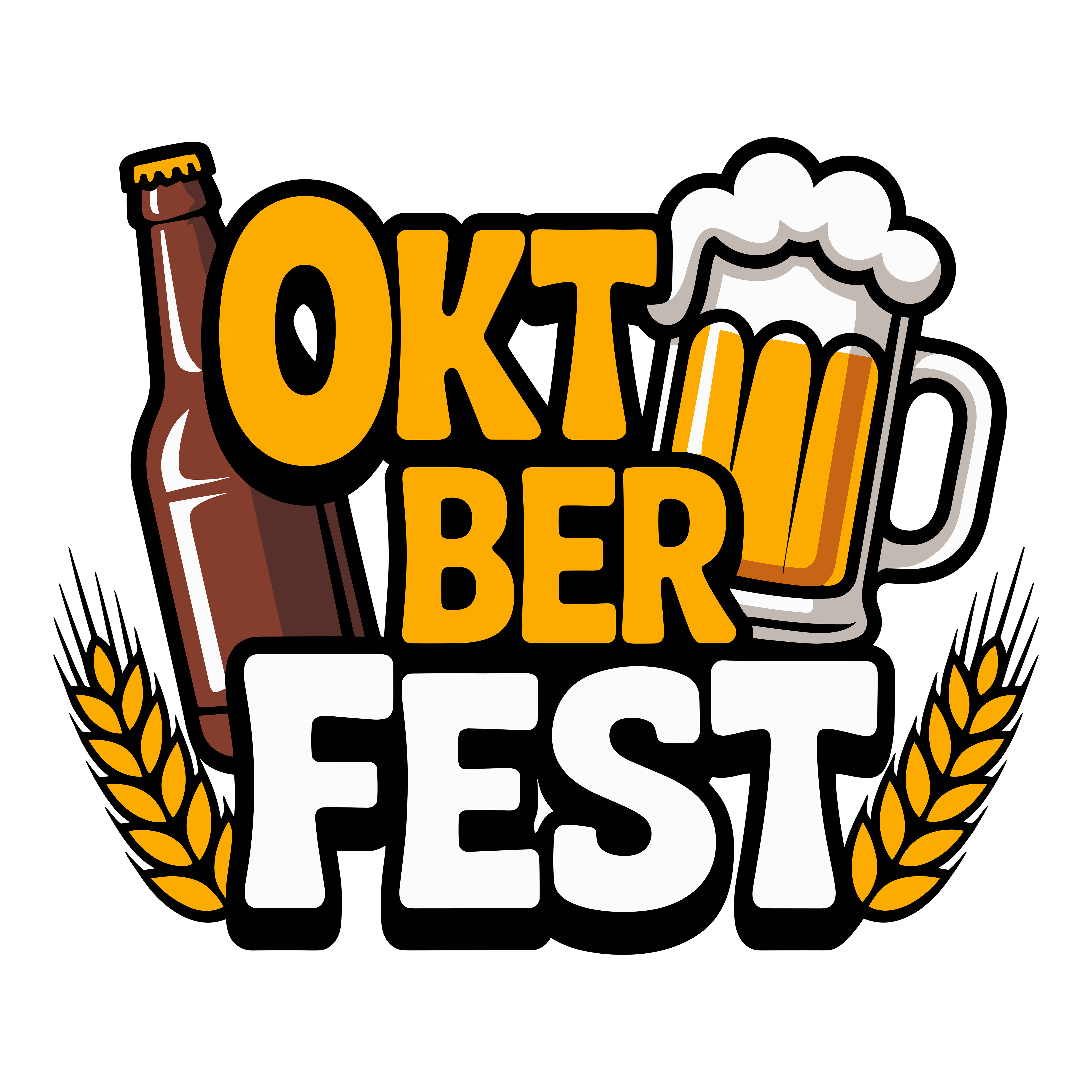 Oktoberfest Beer Festival DTF Transfer