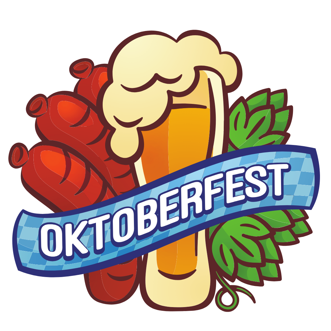 Oktoberfest Beer And Sausage DTF Transfer