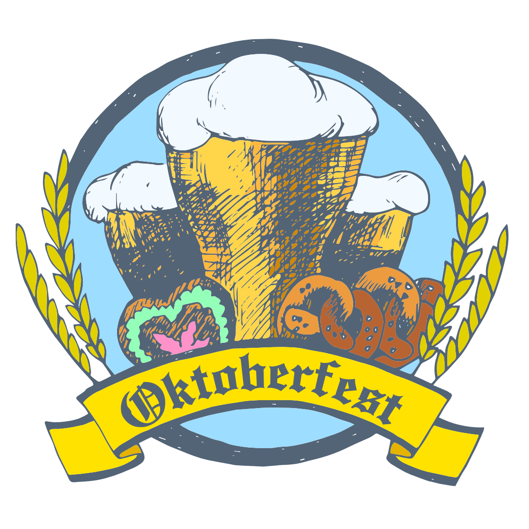 Vintage Oktoberfest Crest Emblem DTF Transfer