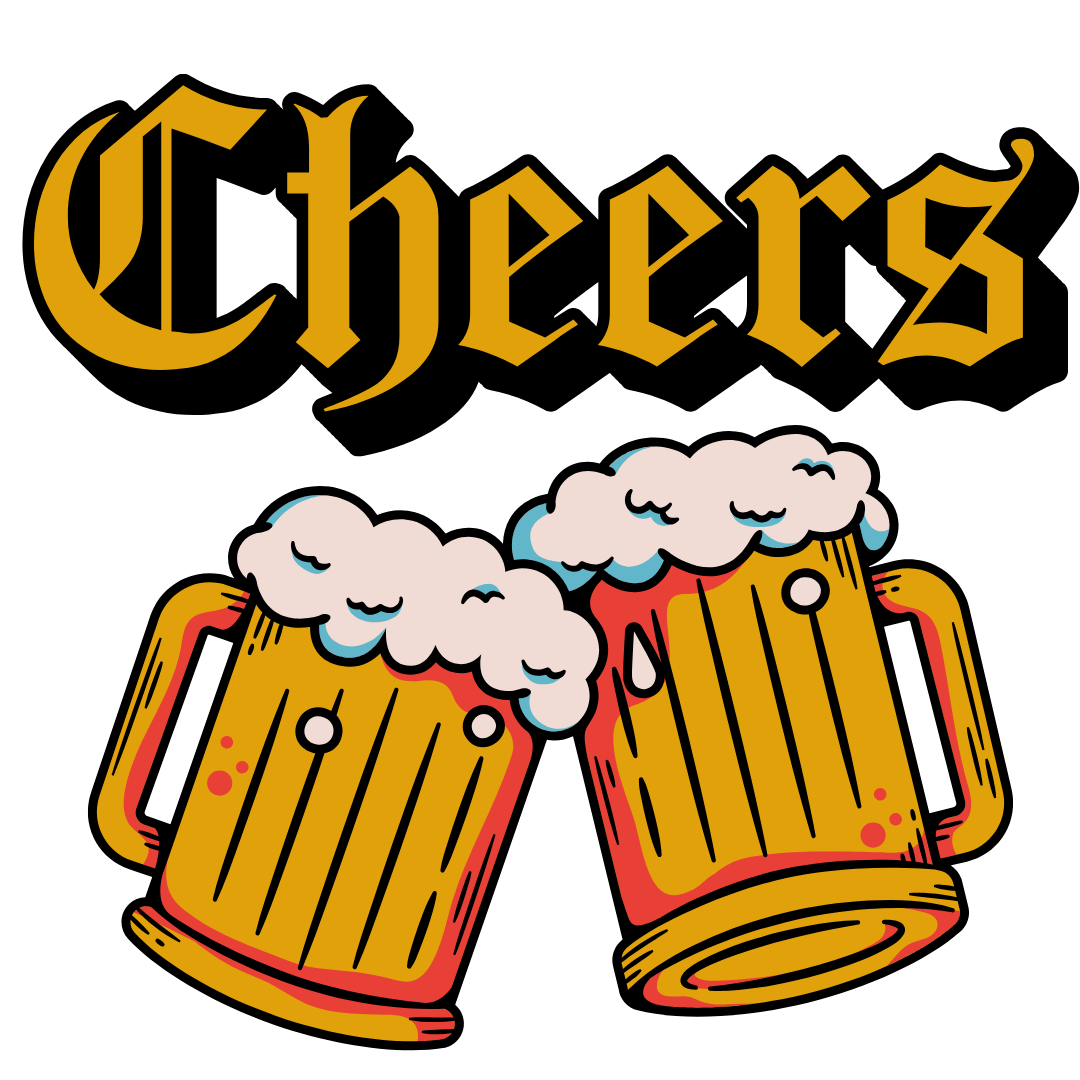 Cheers Oktoberfest Beer Stein DTF Transfer