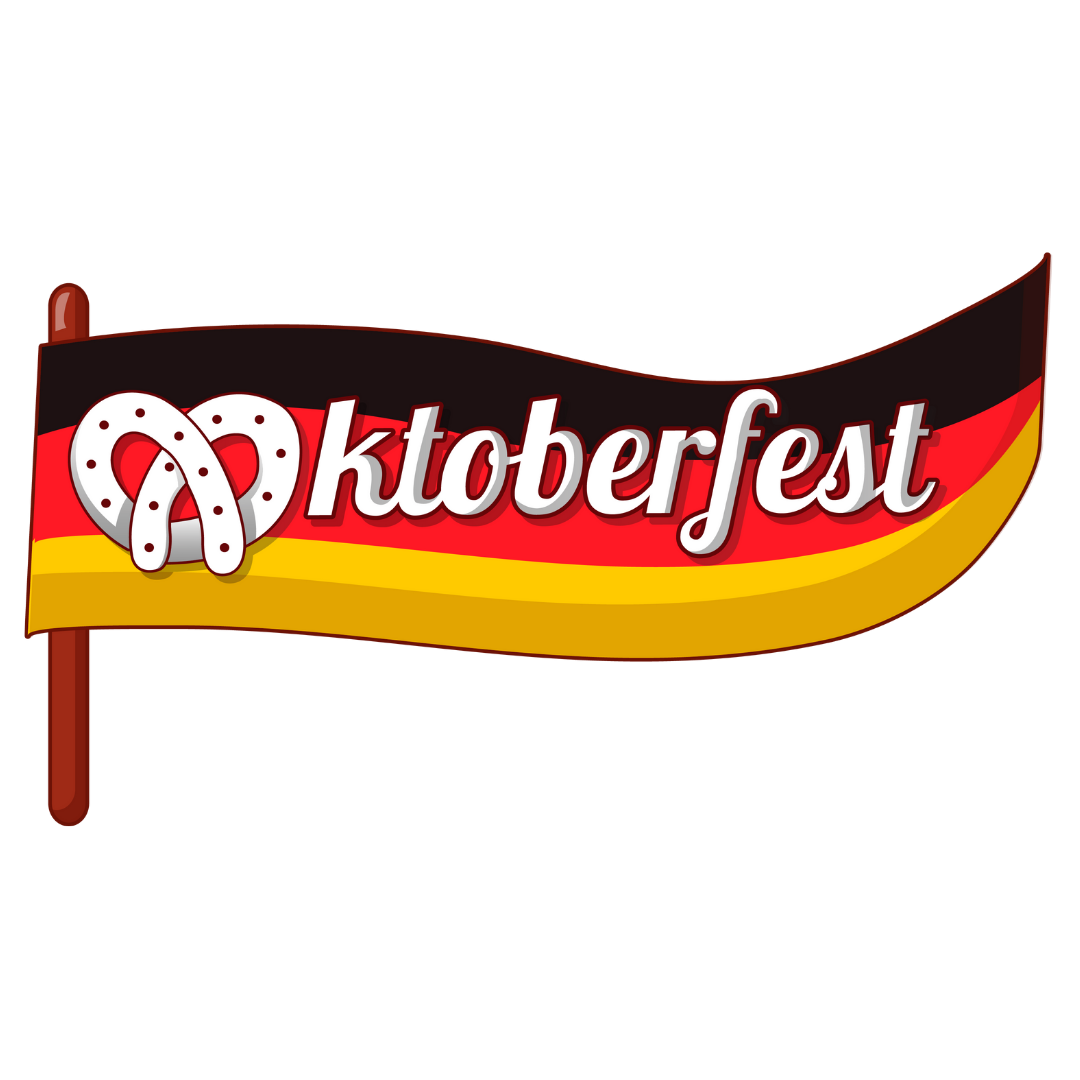 Oktoberfest German Flag Banner DTF Transfer