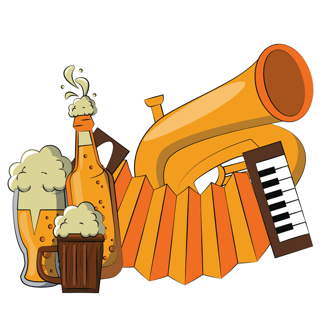 Oktoberfest Music And Beer DTF Transfer