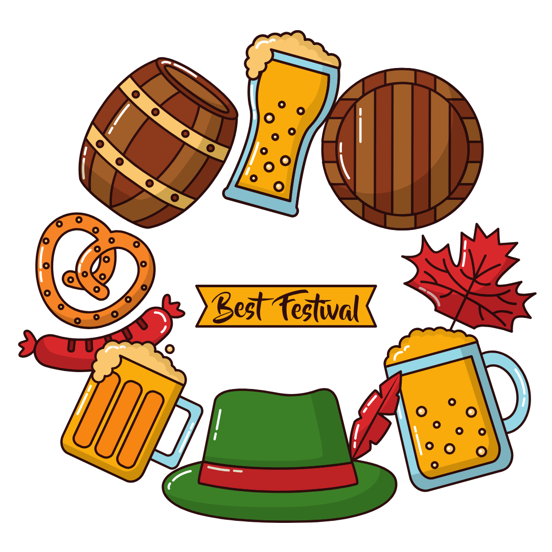 Oktoberfest Festival DTF Transfer