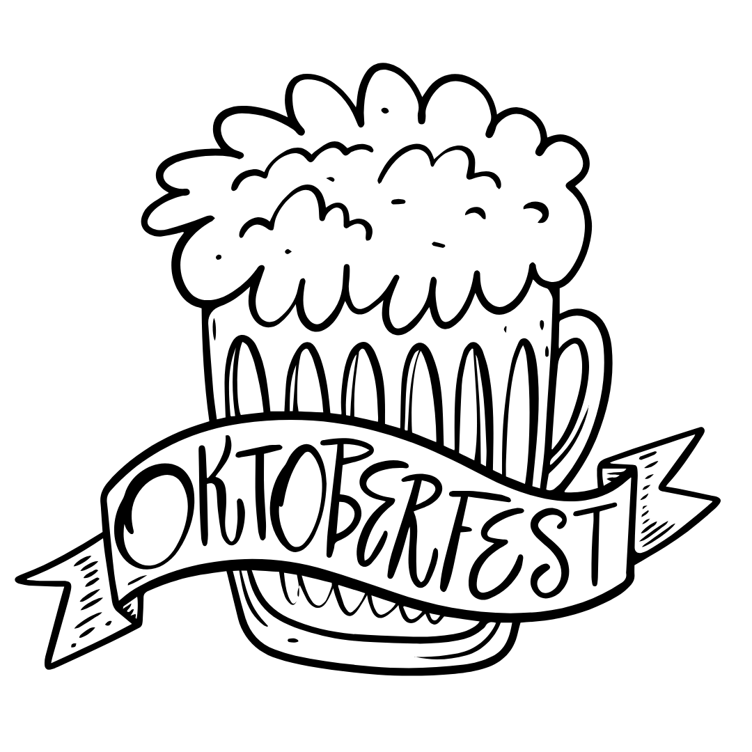 Oktoberfest Festival Blank Transparent DTF Transfer