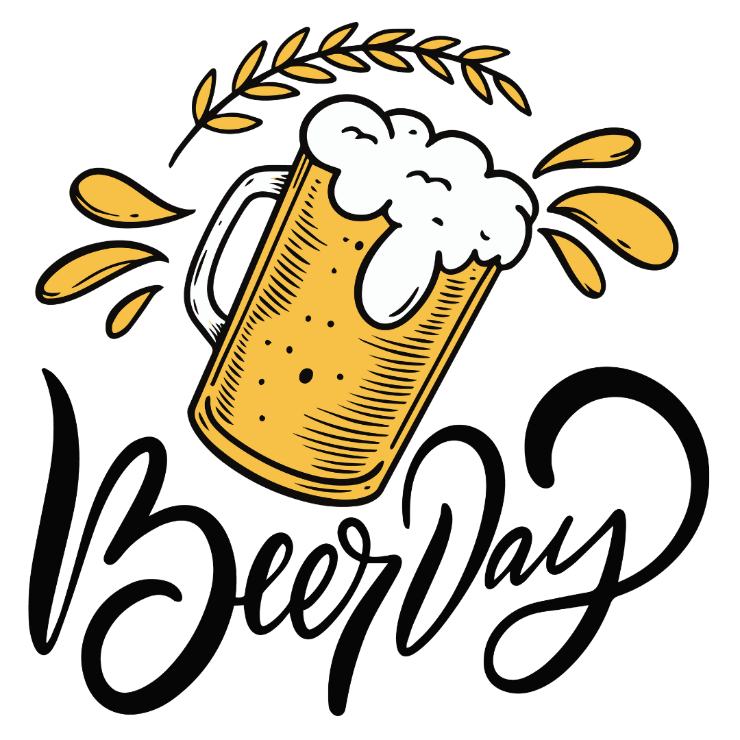 Beer Day Typography With Foamy Beer Mug DTF Transfer