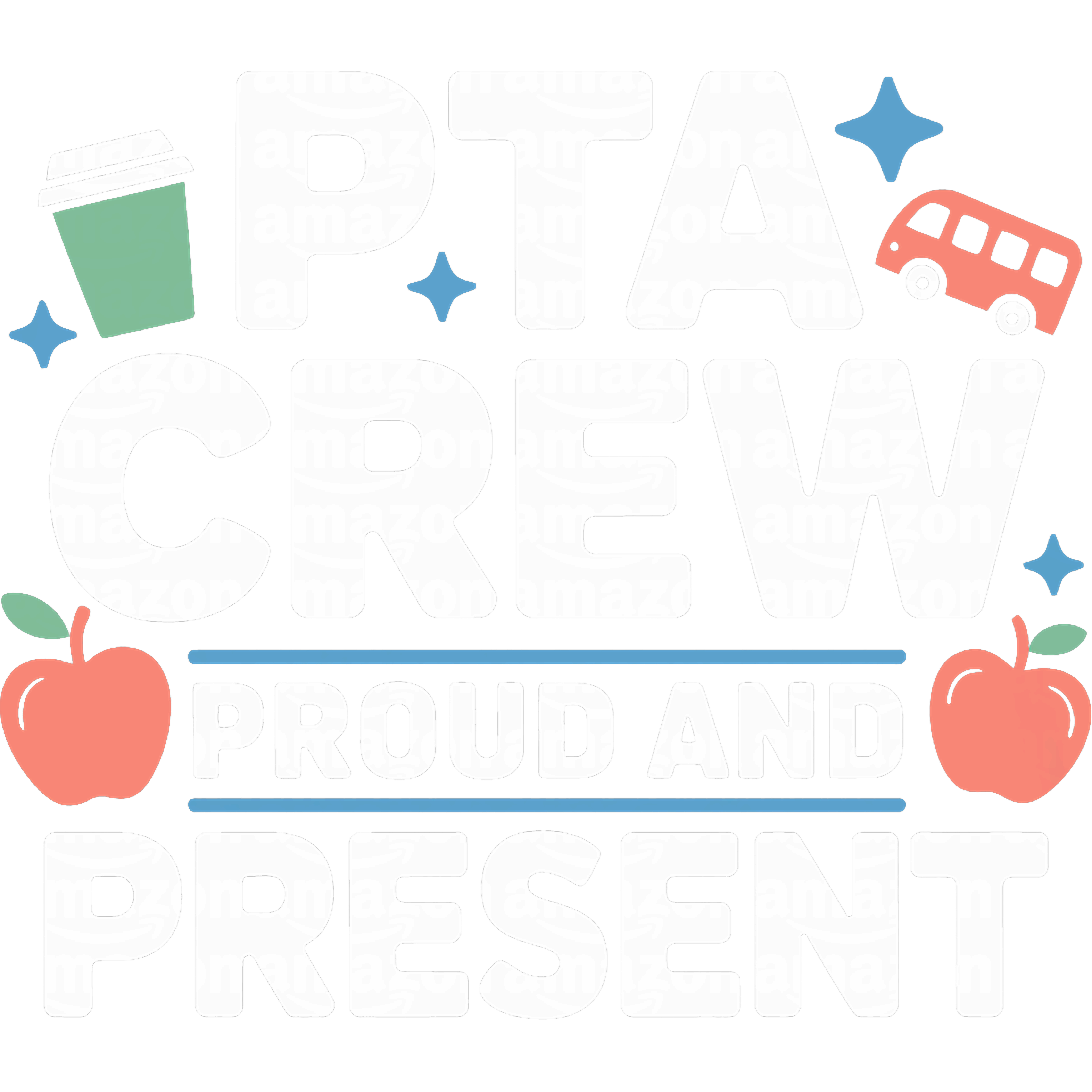 Proud PTA Crew Appreciation DTF Transfer