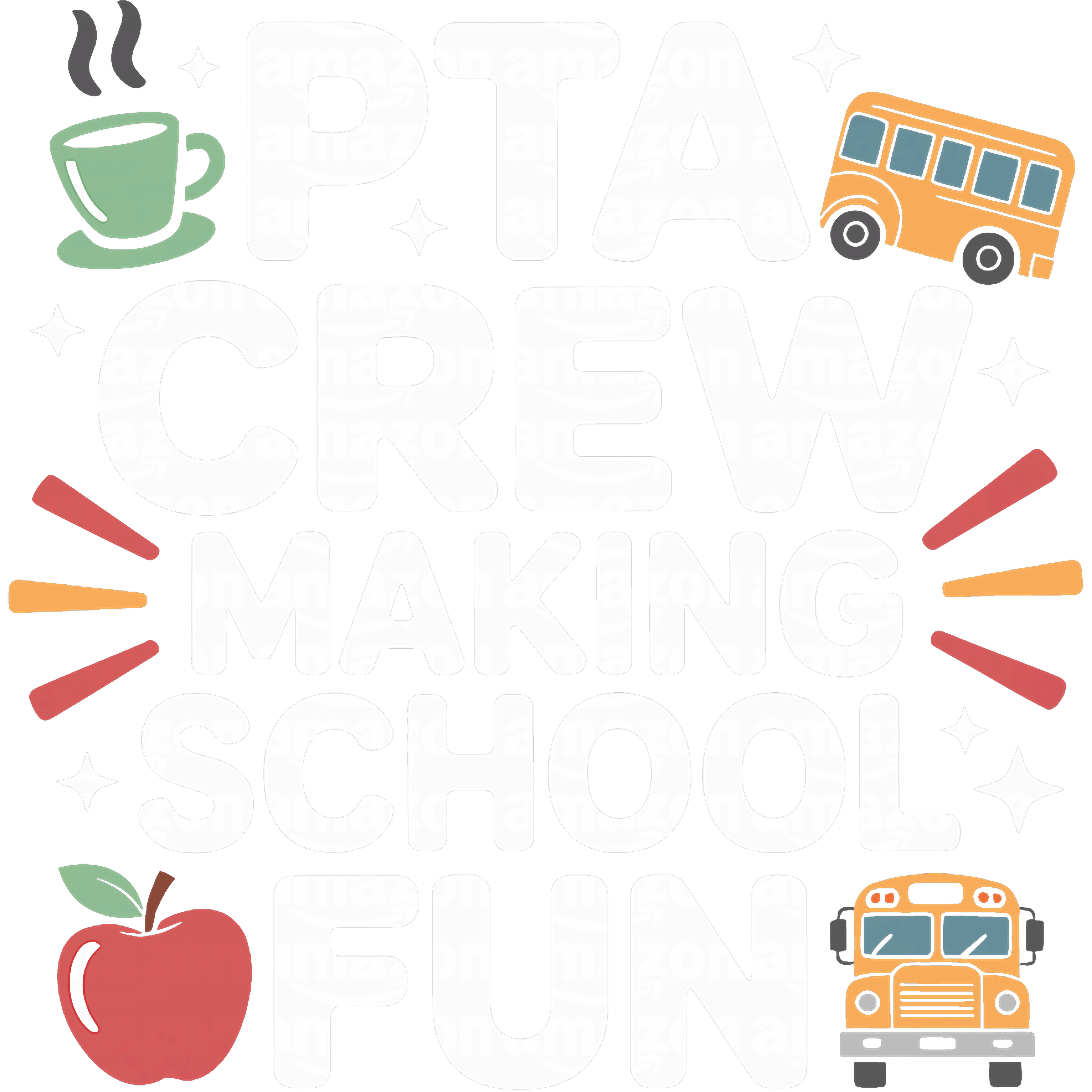 PTA Crew Making School Fun DTF Transfer