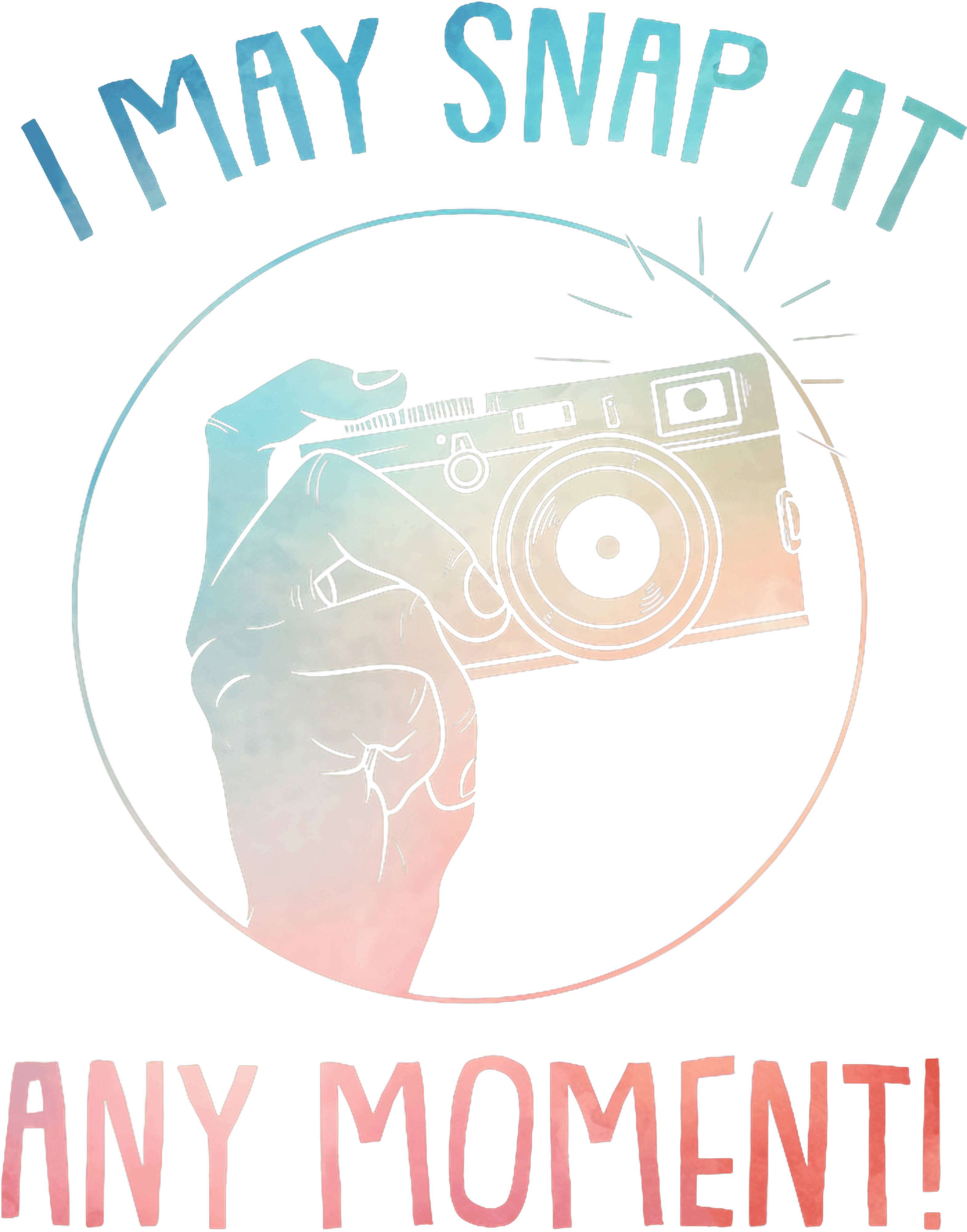 I May Snap At Any Moment DTF Transfer