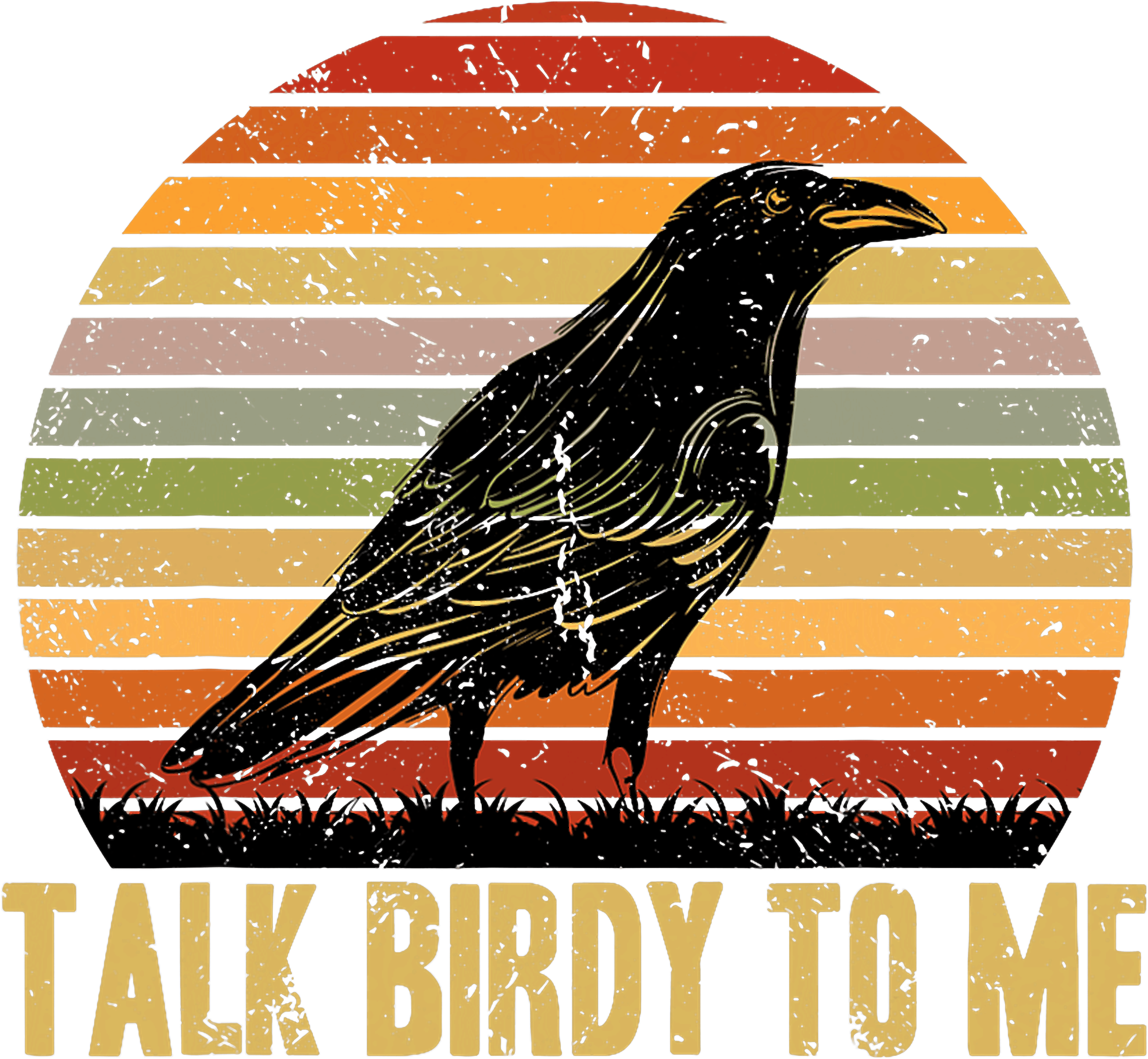 Talk Birdy To Me DTF Transfer
