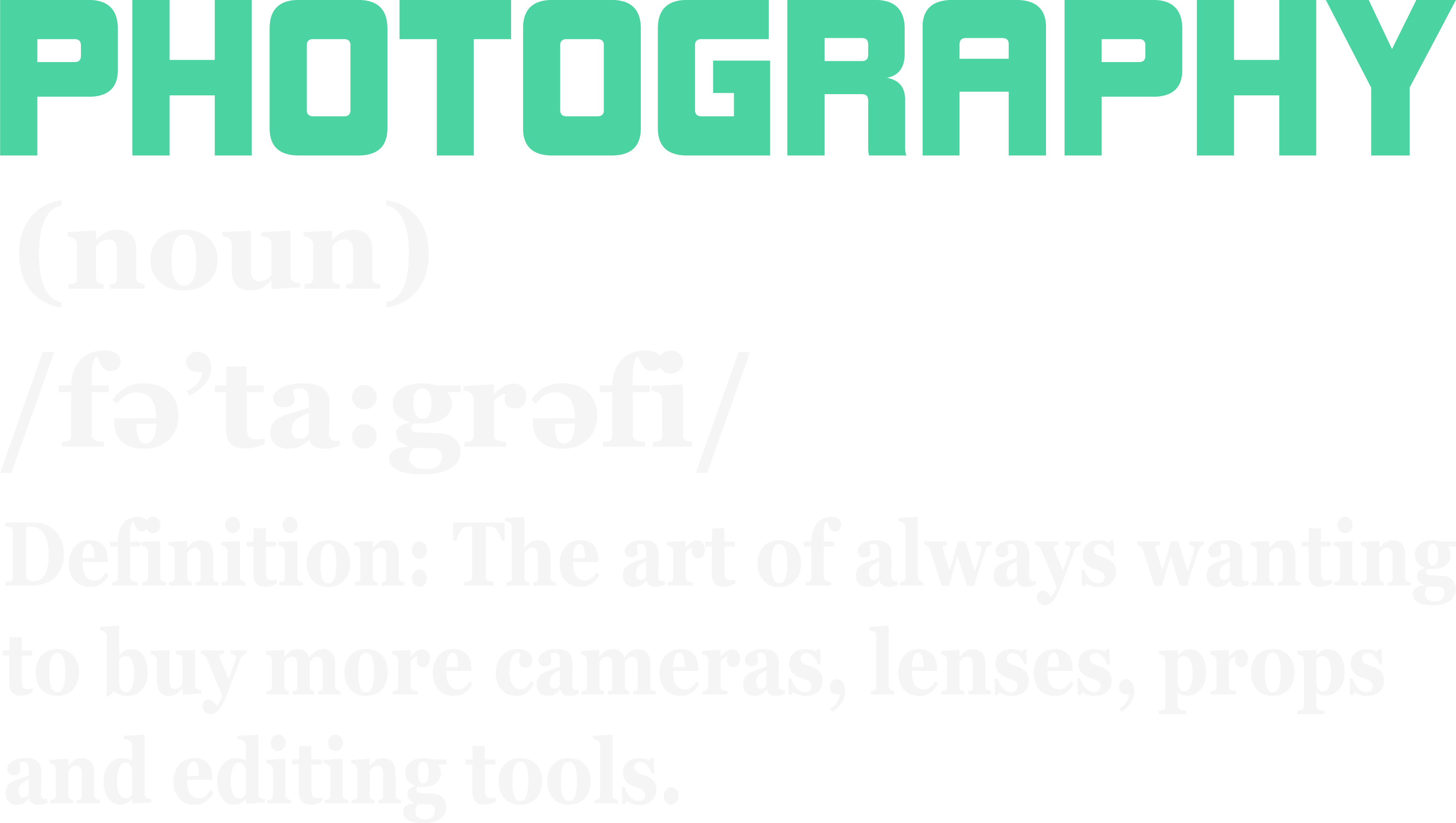 Photography Gear Addiction DTF Transfer