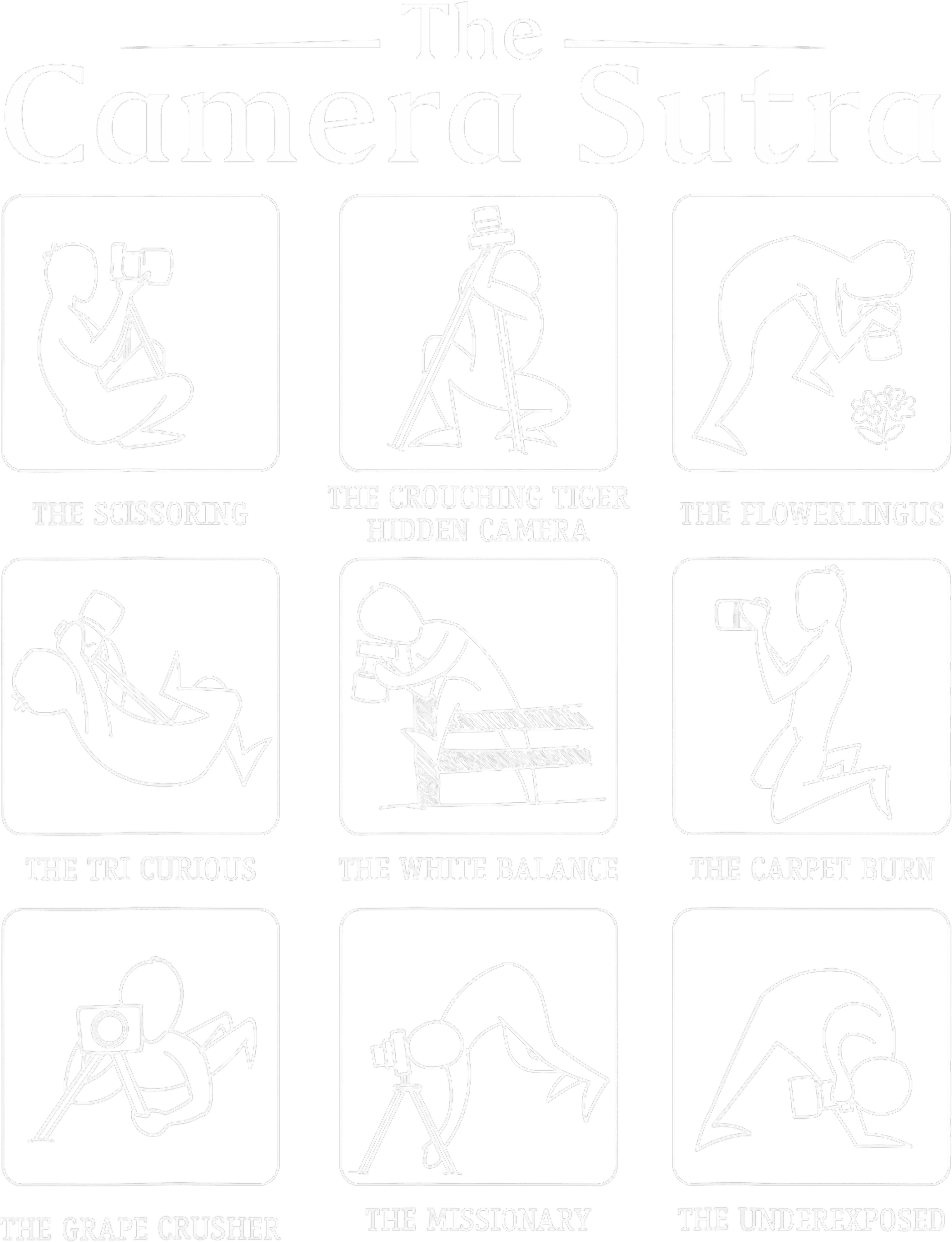 The Camera Sutra DTF Transfer