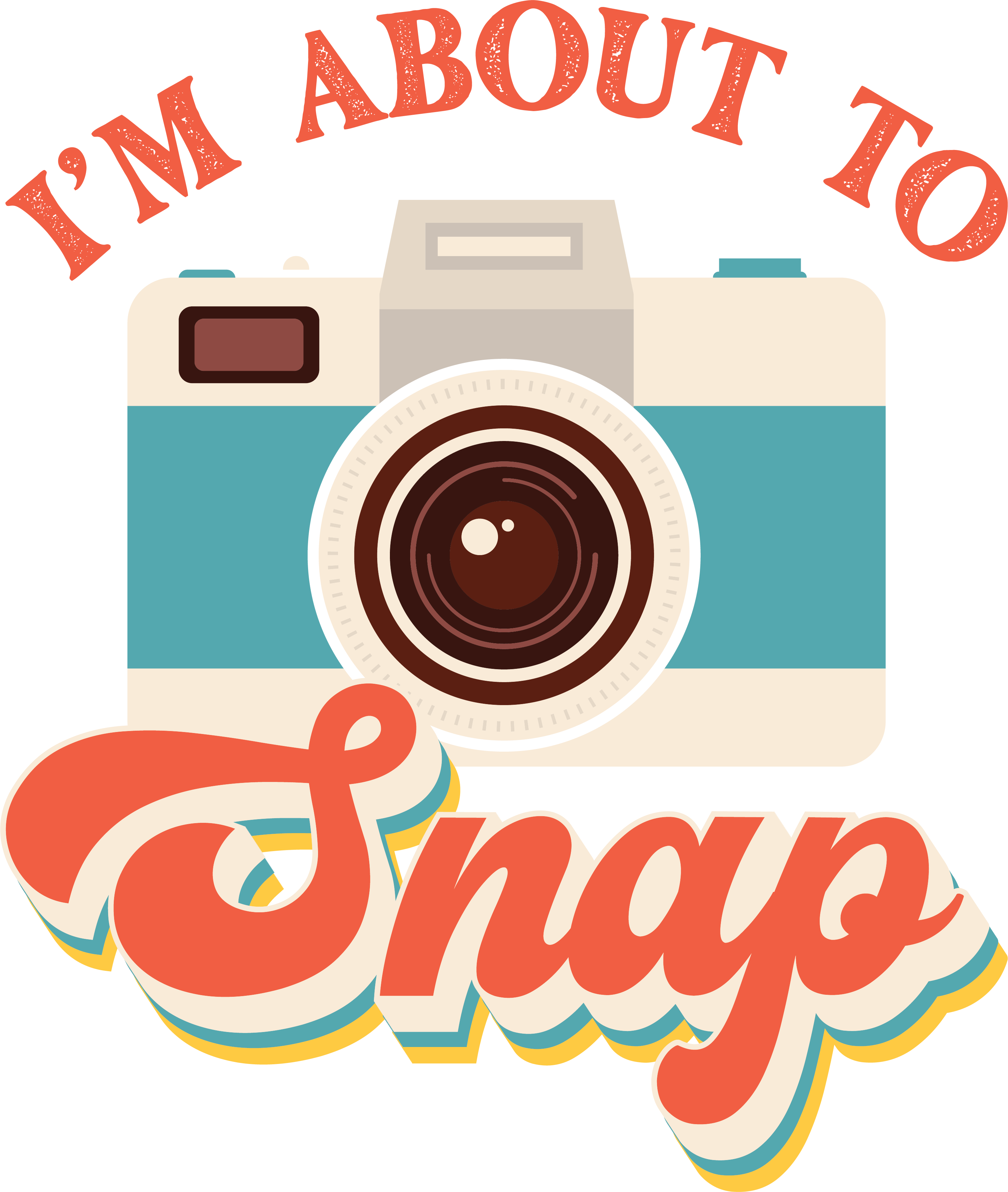 Vintage Camera Snap DTF Transfer