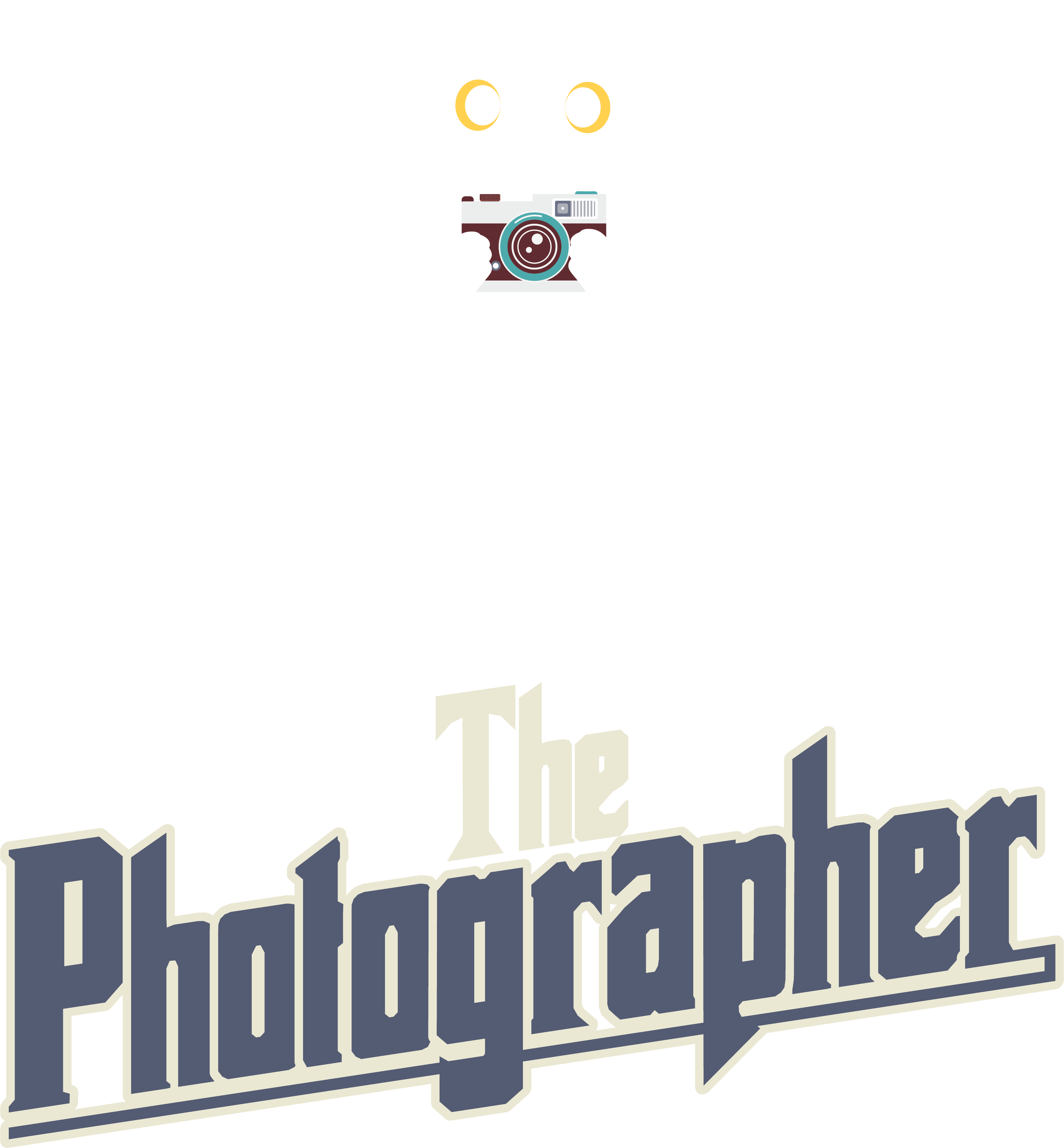 Cat Photographer Camera DTF Transfer